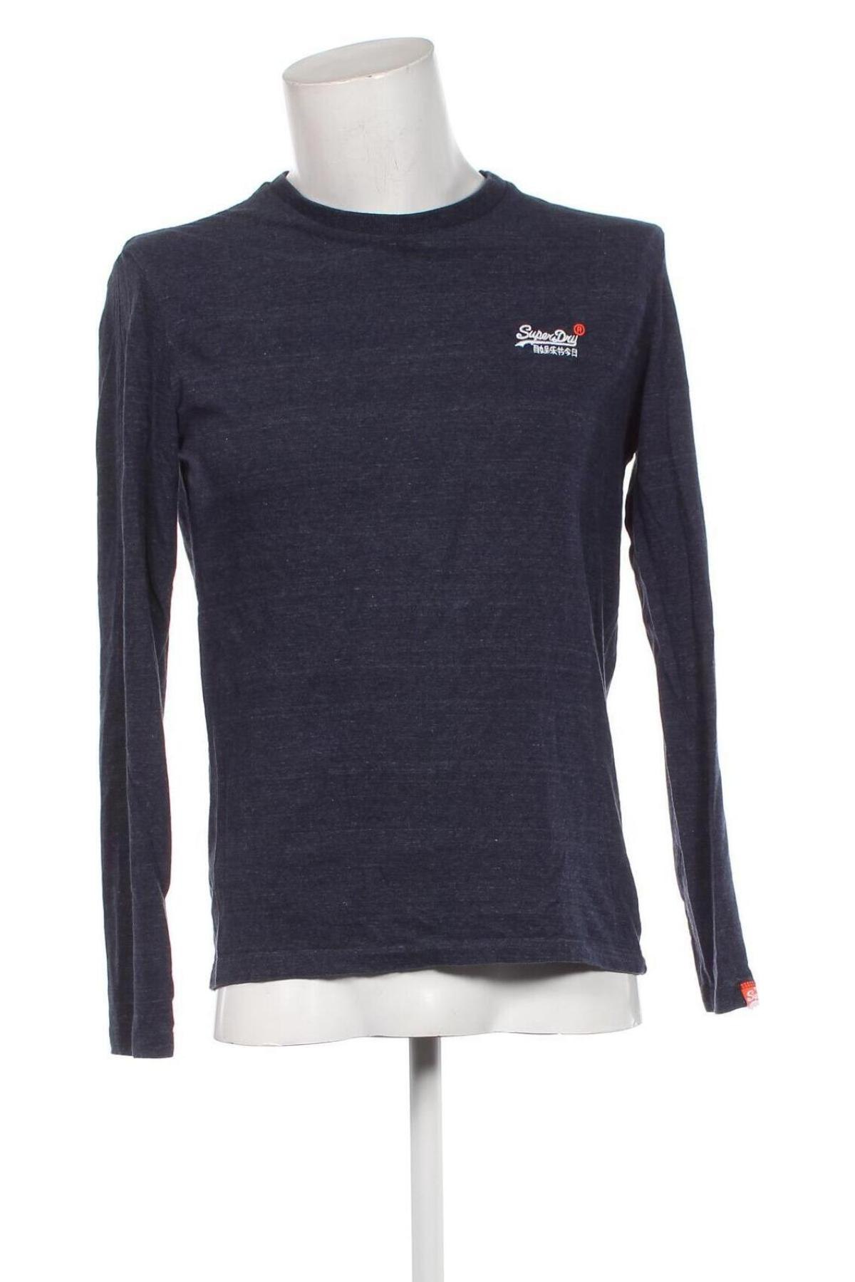 Ανδρική μπλούζα Superdry, Μέγεθος M, Χρώμα Μπλέ, Τιμή 9,52 €