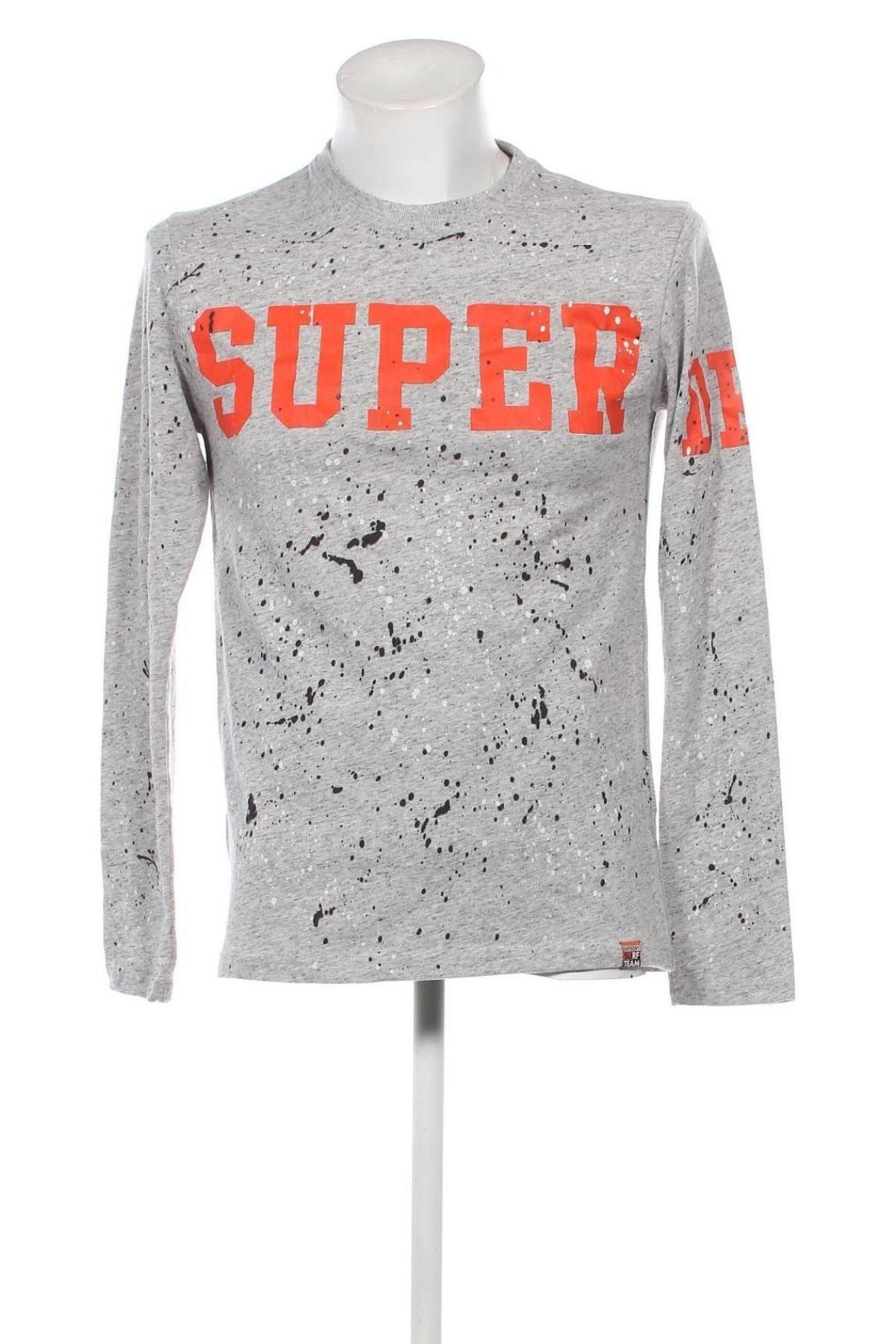 Мъжка блуза Superdry, Размер M, Цвят Сив, Цена 29,45 лв.