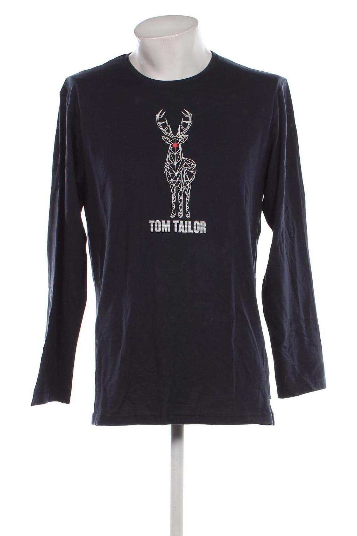 Pánske tričko  Tom Tailor, Veľkosť L, Farba Modrá, Cena  9,19 €