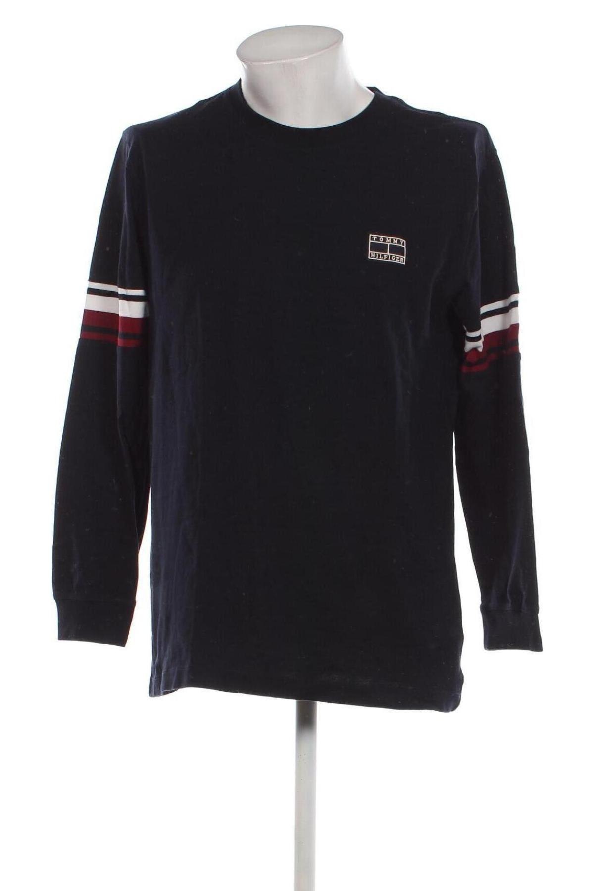 Pánske tričko  Tommy Hilfiger, Veľkosť L, Farba Modrá, Cena  29,63 €