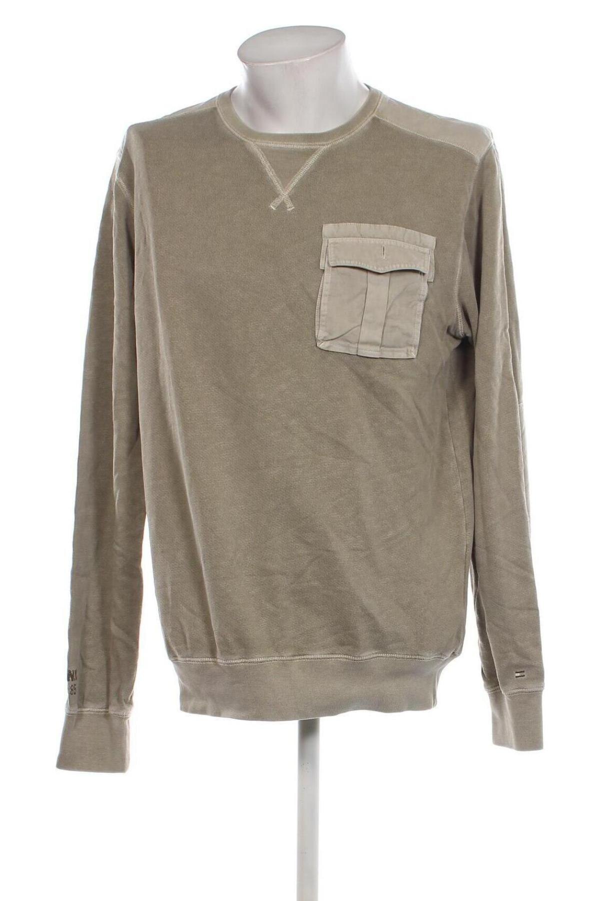 Ανδρική μπλούζα Tommy Hilfiger, Μέγεθος L, Χρώμα  Μπέζ, Τιμή 32,32 €