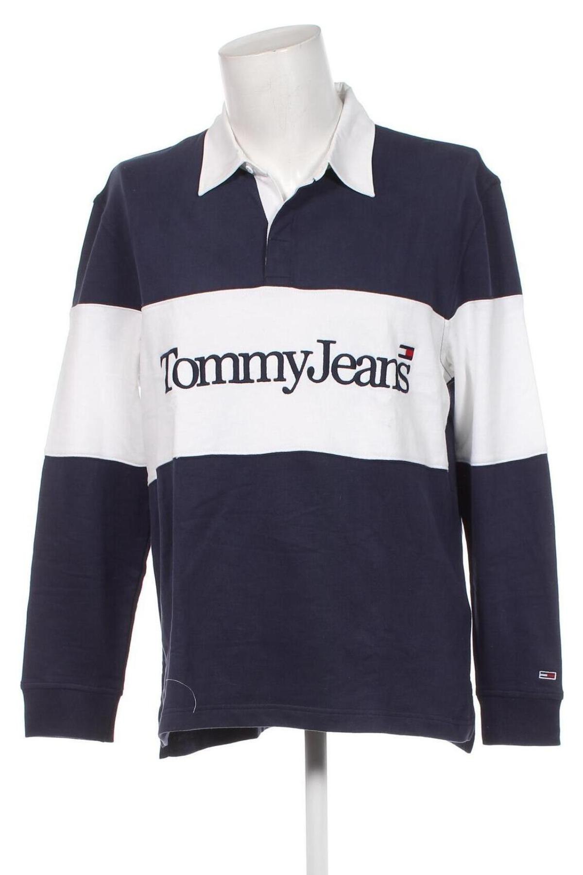 Męska bluzka Tommy Jeans, Rozmiar L, Kolor Kolorowy, Cena 230,30 zł