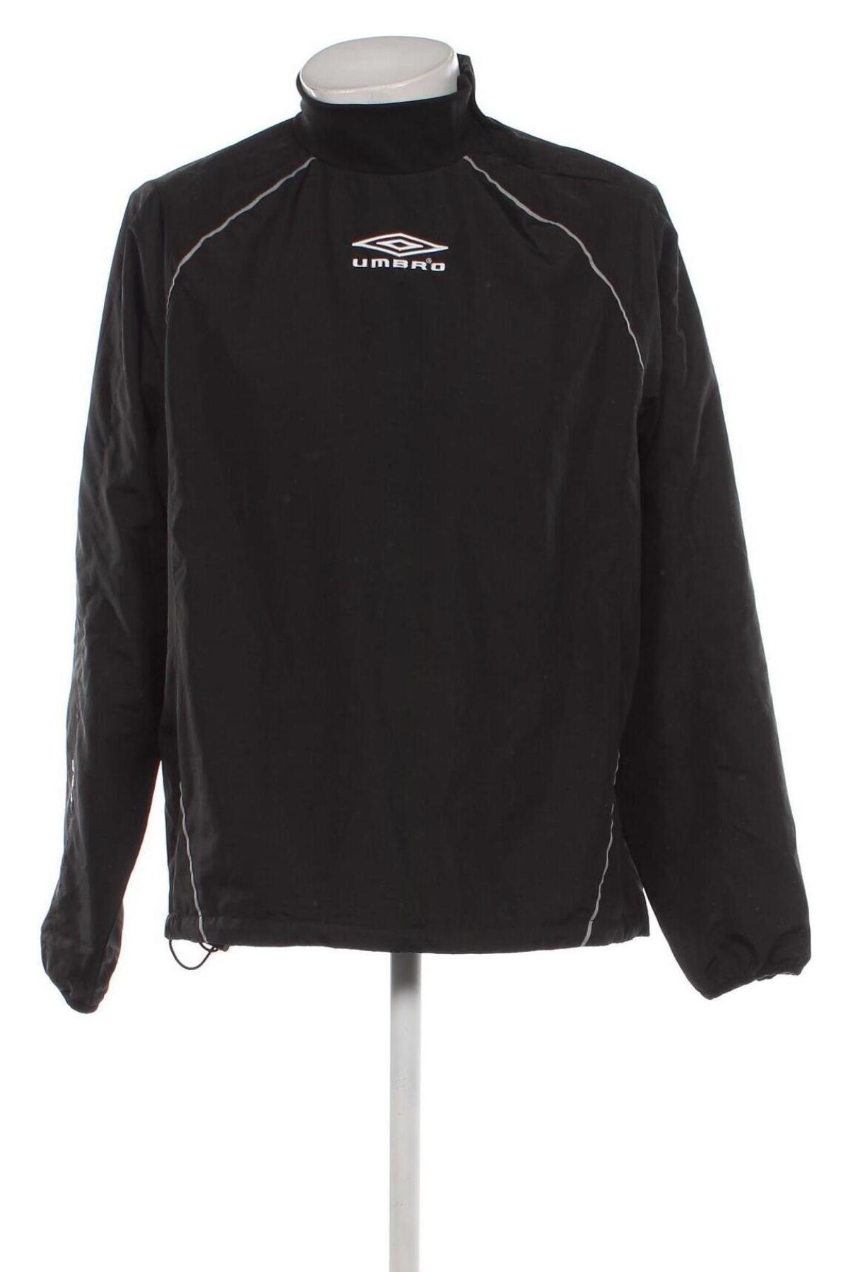 Мъжка блуза Umbro, Размер L, Цвят Черен, Цена 13,75 лв.