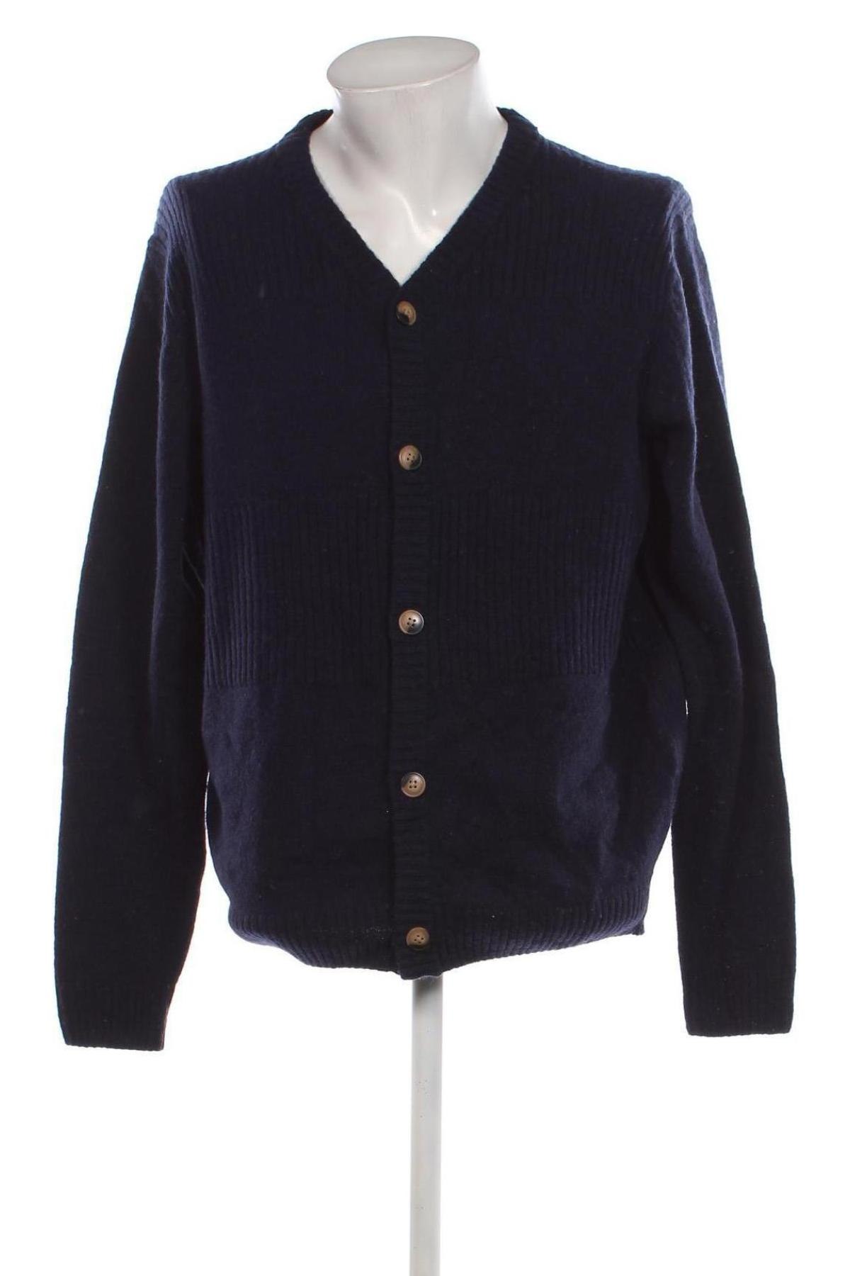 Jachetă tricotată de bărbați Watson's, Mărime XL, Culoare Albastru, Preț 110,52 Lei