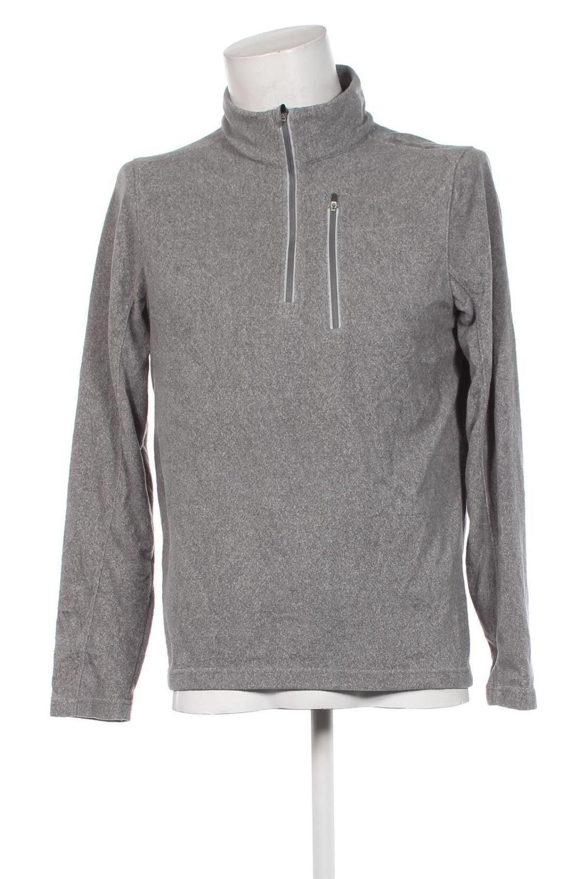 Herren Fleece Shirt Hi-Tec, Größe M, Farbe Grau, Preis € 6,96