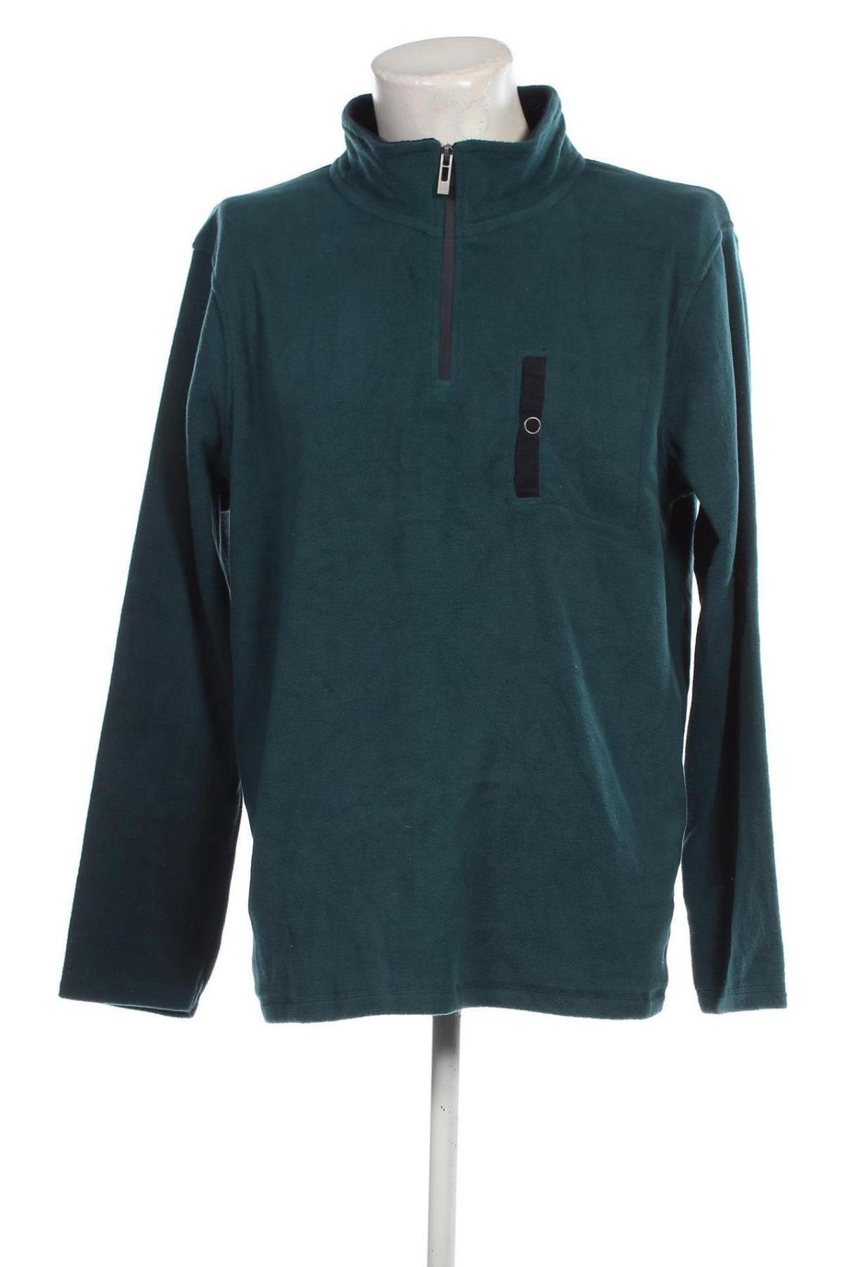 Мъжка поларена блуза Reward, Размер XL, Цвят Зелен, Цена 13,80 лв.