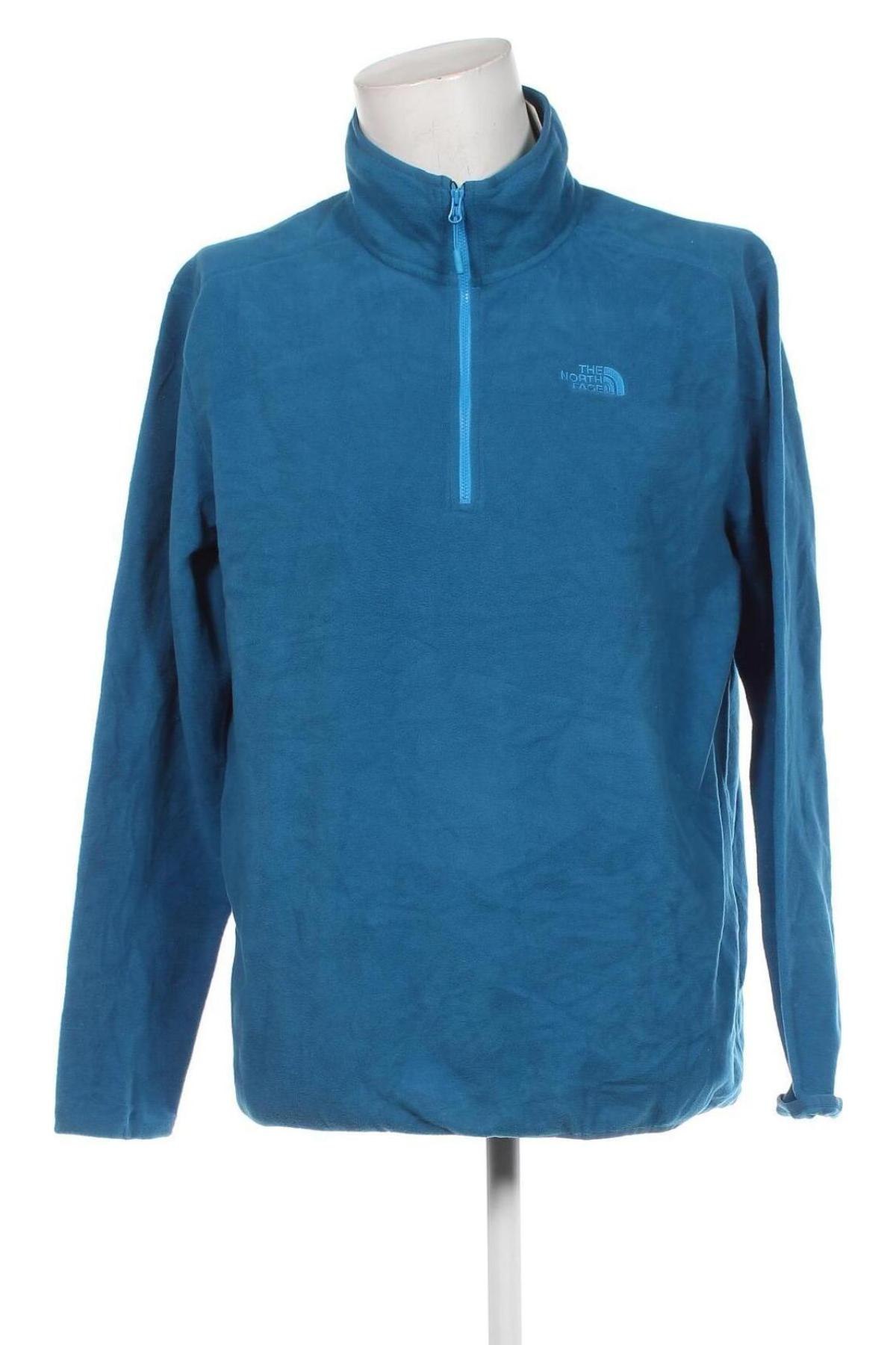 Herren Fleece Shirt The North Face, Größe XL, Farbe Blau, Preis € 44,95