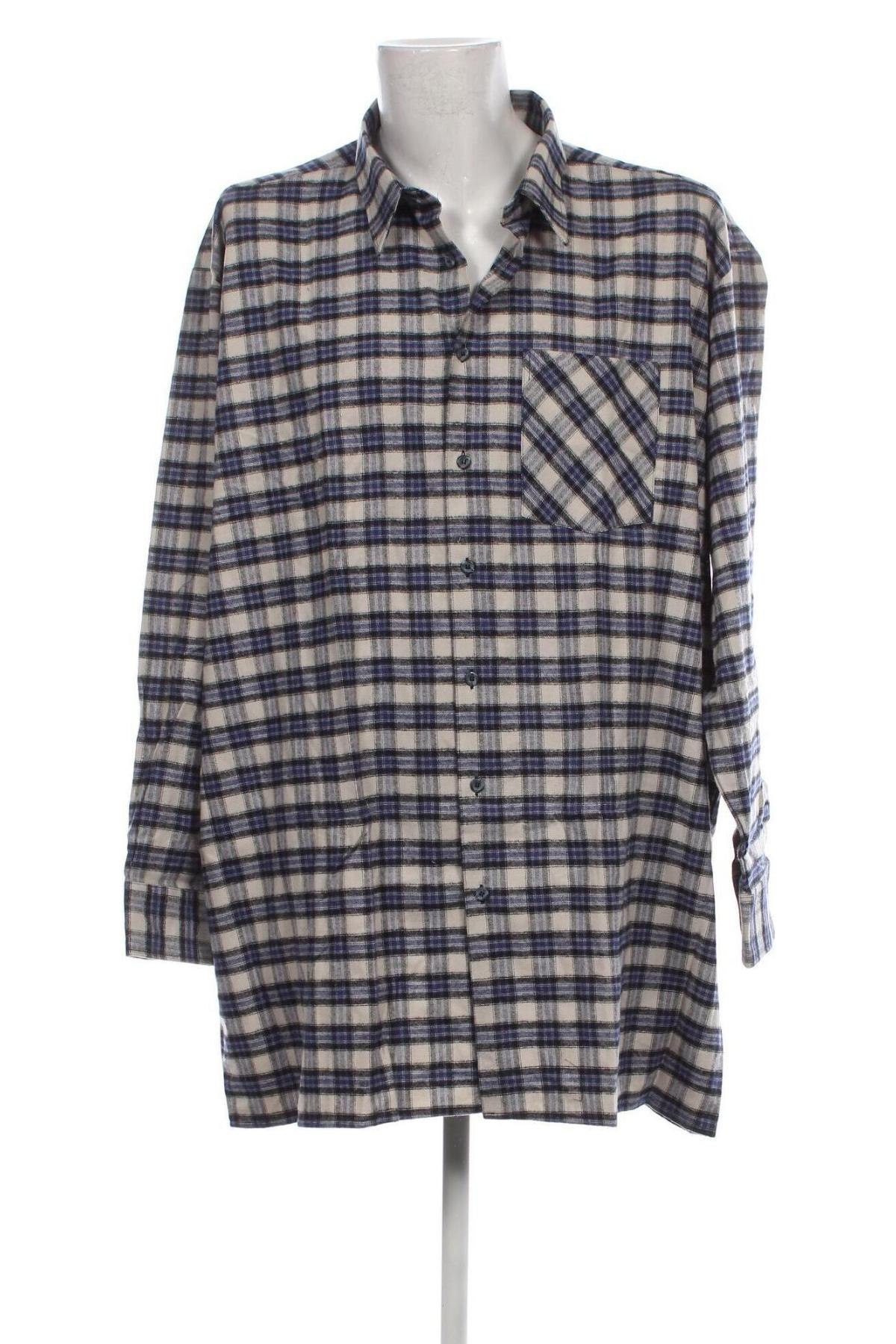 Ανδρικό πουκάμισο, Μέγεθος 4XL, Χρώμα Πολύχρωμο, Τιμή 8,07 €