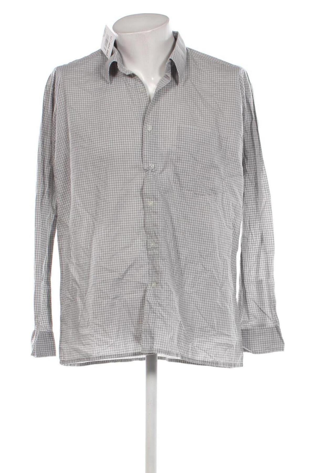Ανδρικό πουκάμισο, Μέγεθος XL, Χρώμα Γκρί, Τιμή 9,30 €