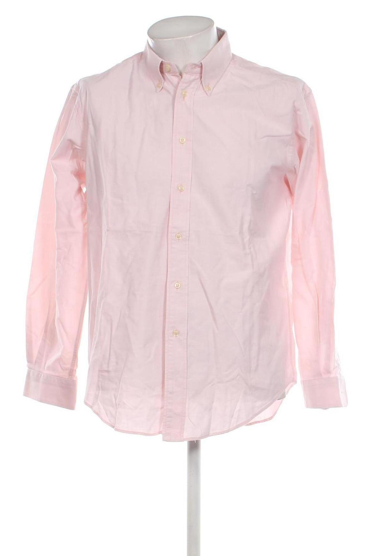 Herrenhemd, Größe L, Farbe Rosa, Preis 9,00 €