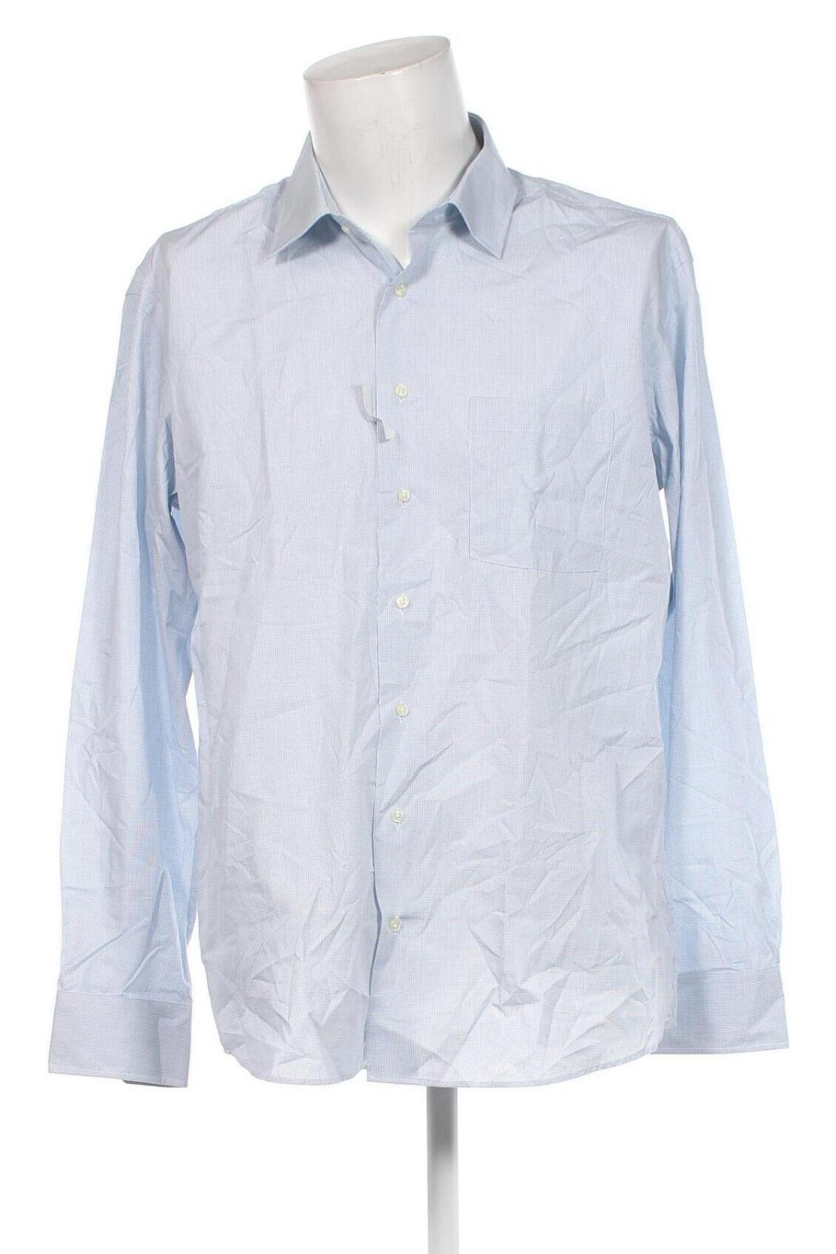Ανδρικό πουκάμισο, Μέγεθος XL, Χρώμα Μπλέ, Τιμή 10,76 €