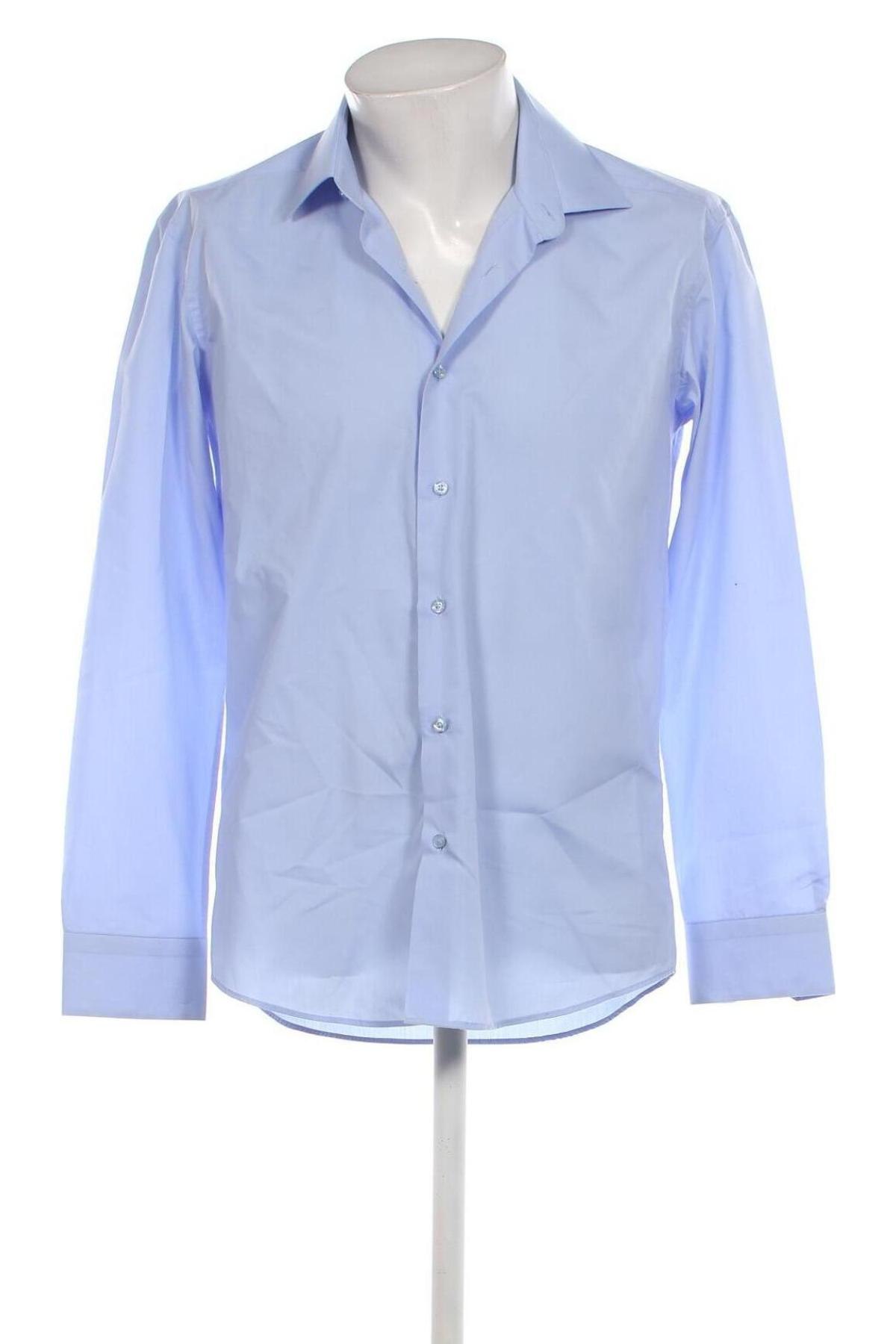 Ανδρικό πουκάμισο, Μέγεθος L, Χρώμα Μπλέ, Τιμή 8,46 €