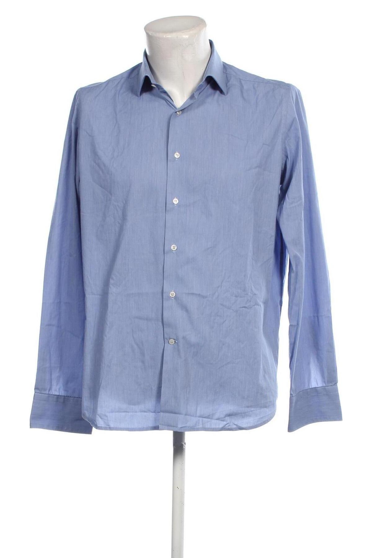 Herrenhemd, Größe L, Farbe Blau, Preis € 14,23