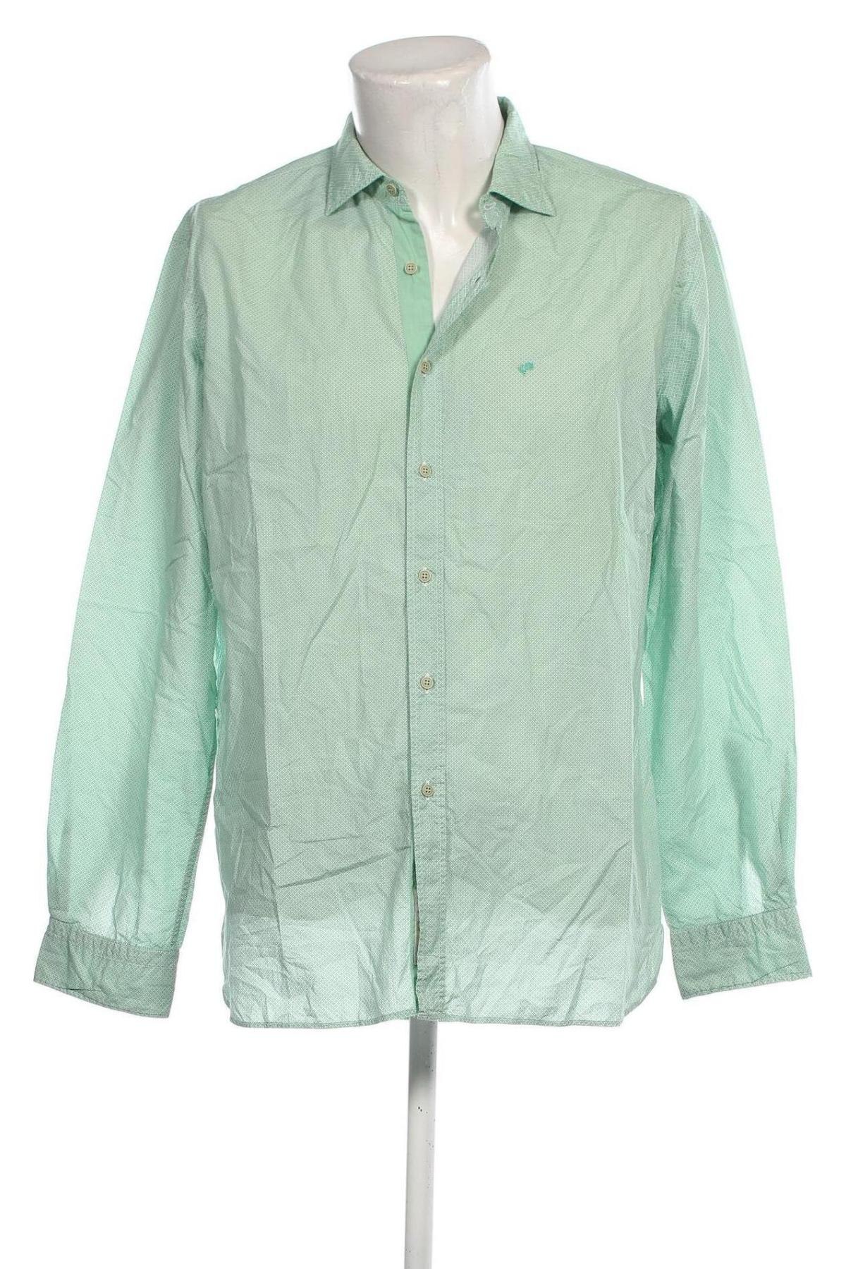Ανδρικό πουκάμισο, Μέγεθος L, Χρώμα Πράσινο, Τιμή 9,87 €