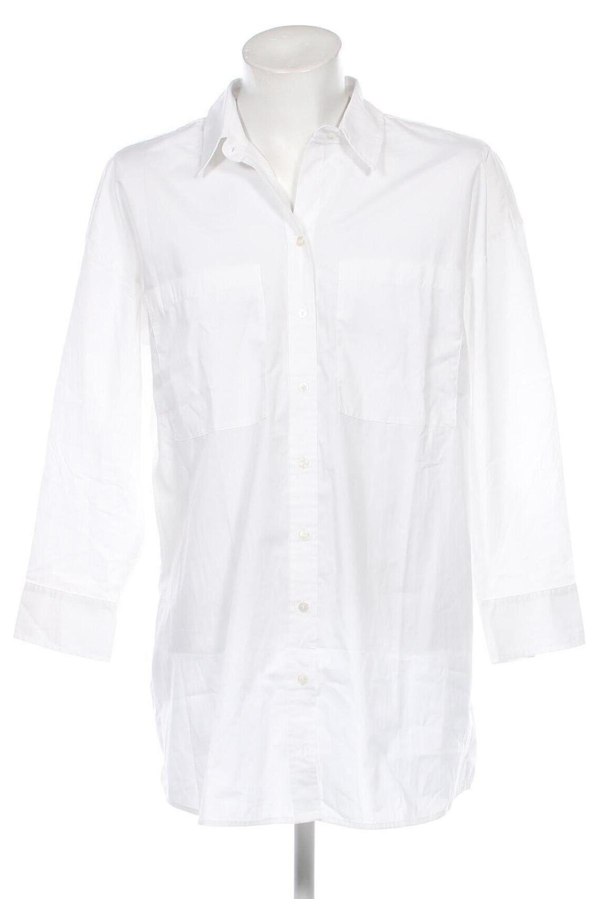 Ανδρικό πουκάμισο Abercrombie & Fitch, Μέγεθος L, Χρώμα Λευκό, Τιμή 35,16 €