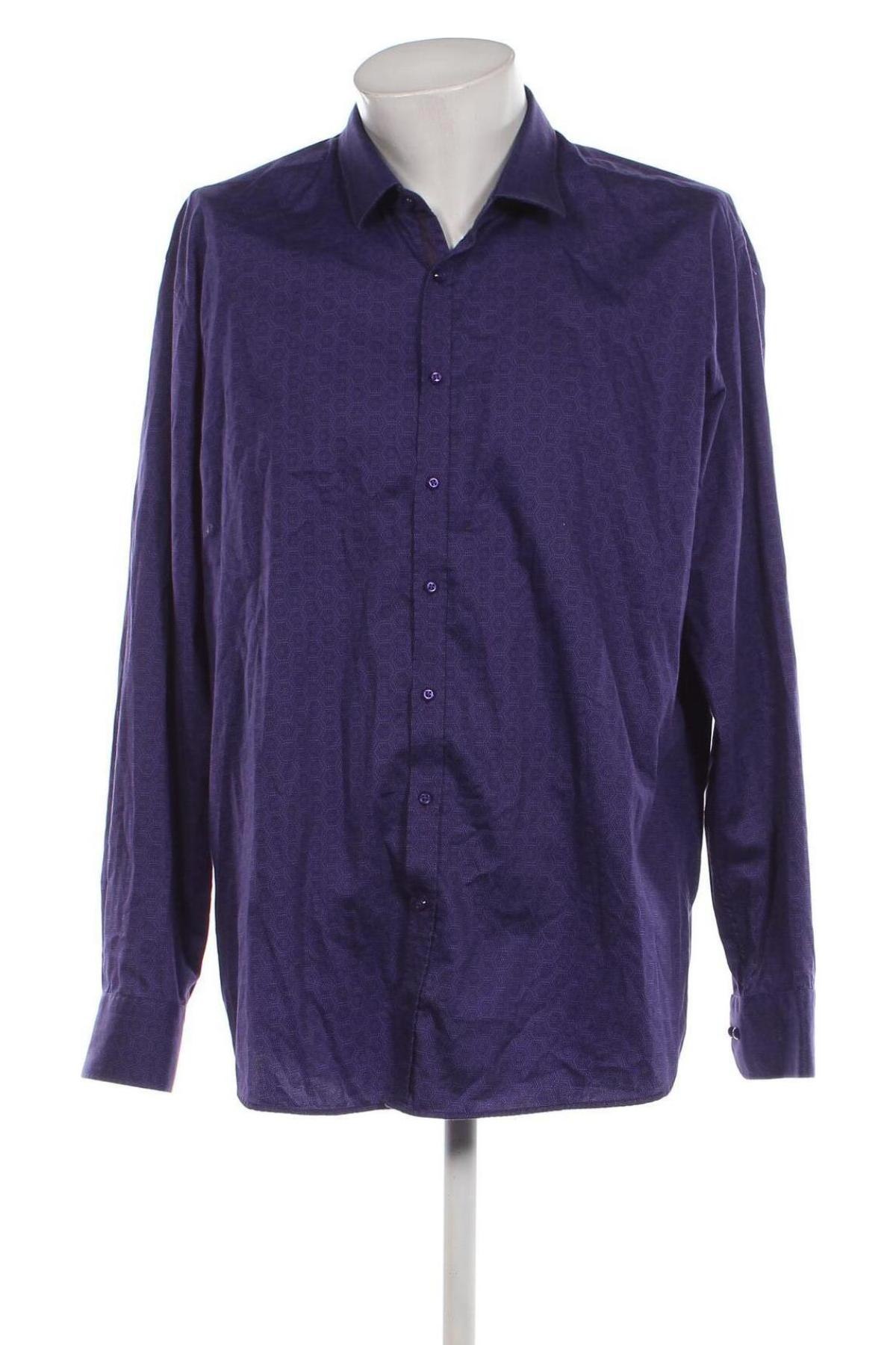 Ανδρικό πουκάμισο Andrews, Μέγεθος 3XL, Χρώμα Βιολετί, Τιμή 10,43 €