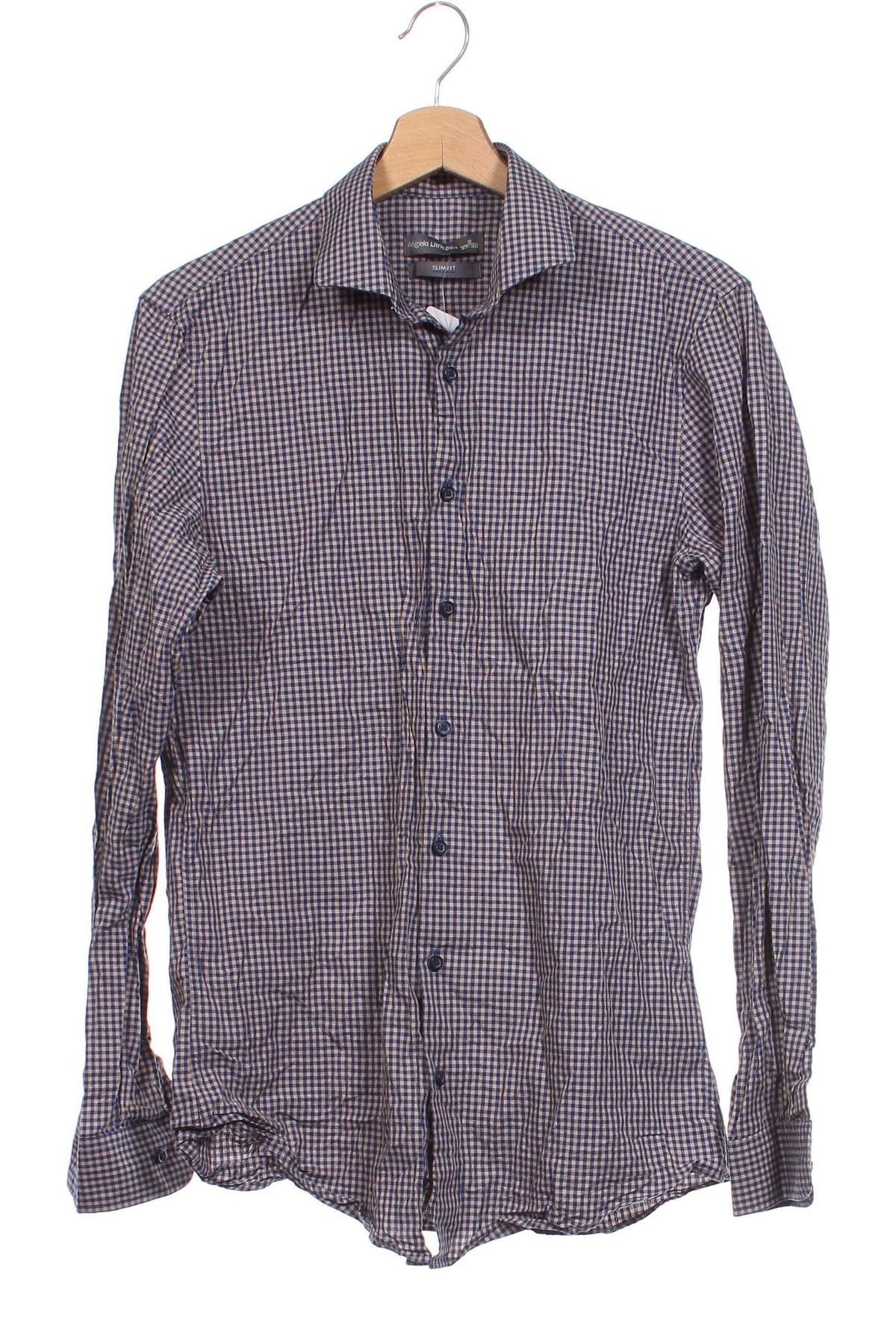 Мъжка риза Angelo Litrico, Размер S, Цвят Многоцветен, Цена 14,50 лв.
