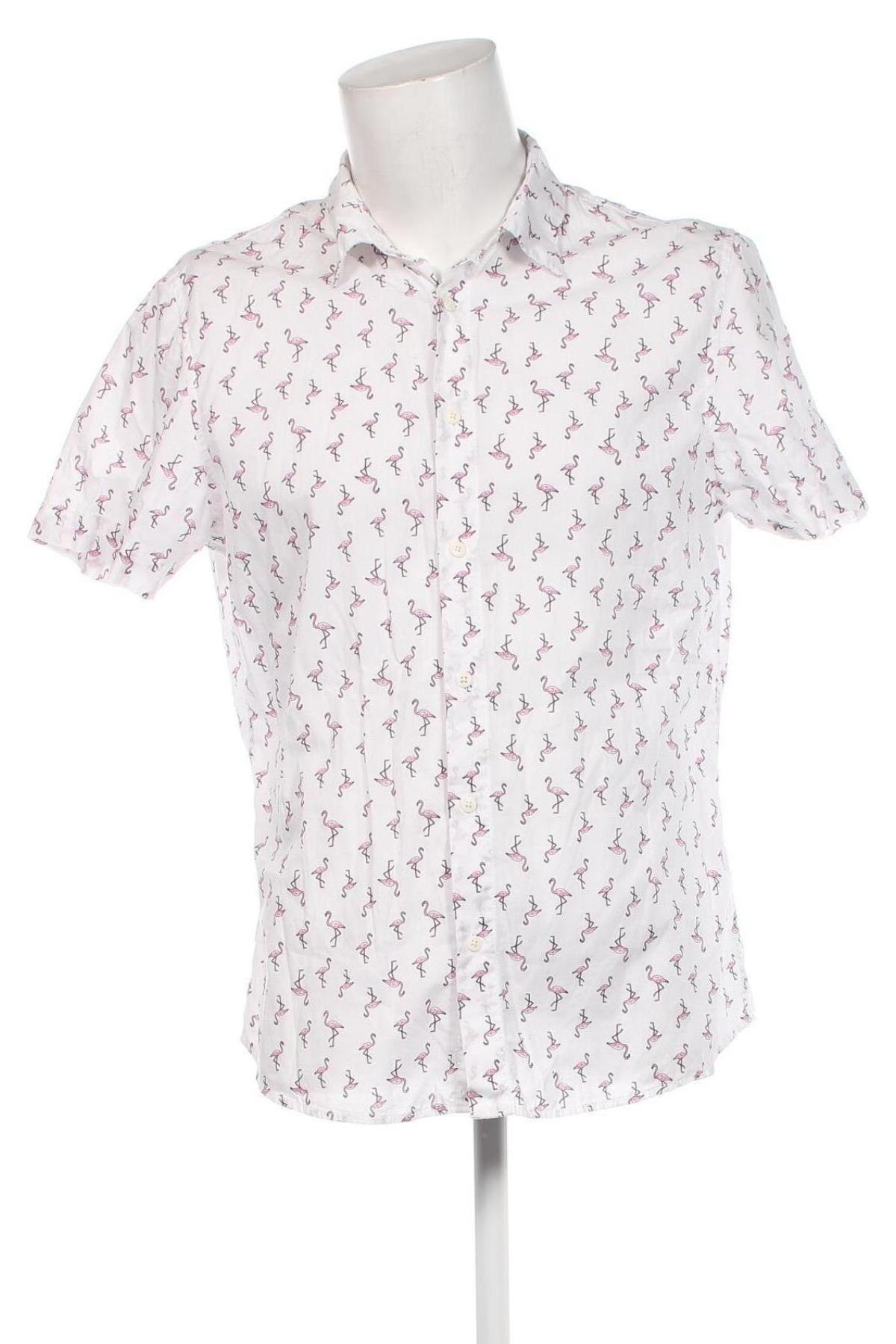 Ανδρικό πουκάμισο Angelo Litrico, Μέγεθος L, Χρώμα Λευκό, Τιμή 14,83 €