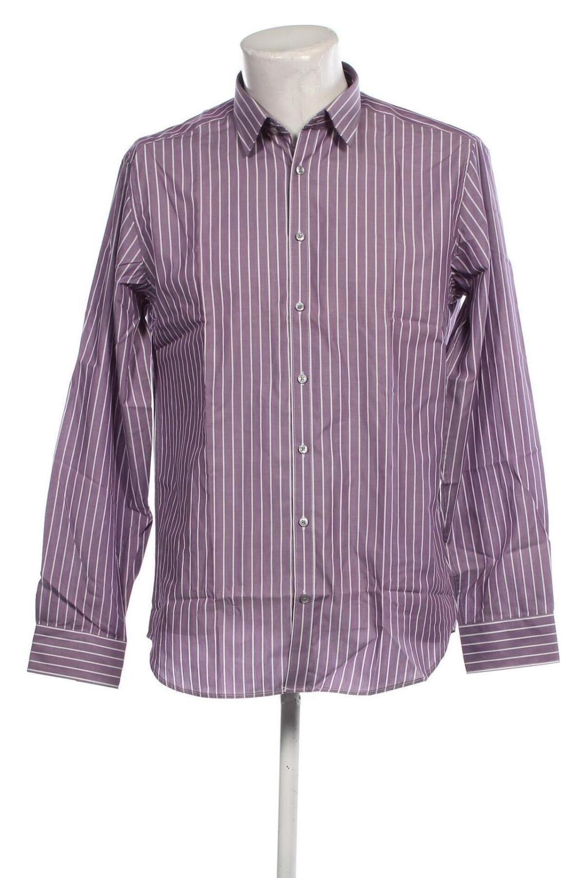 Мъжка риза Angelo Litrico, Размер M, Цвят Лилав, Цена 14,50 лв.