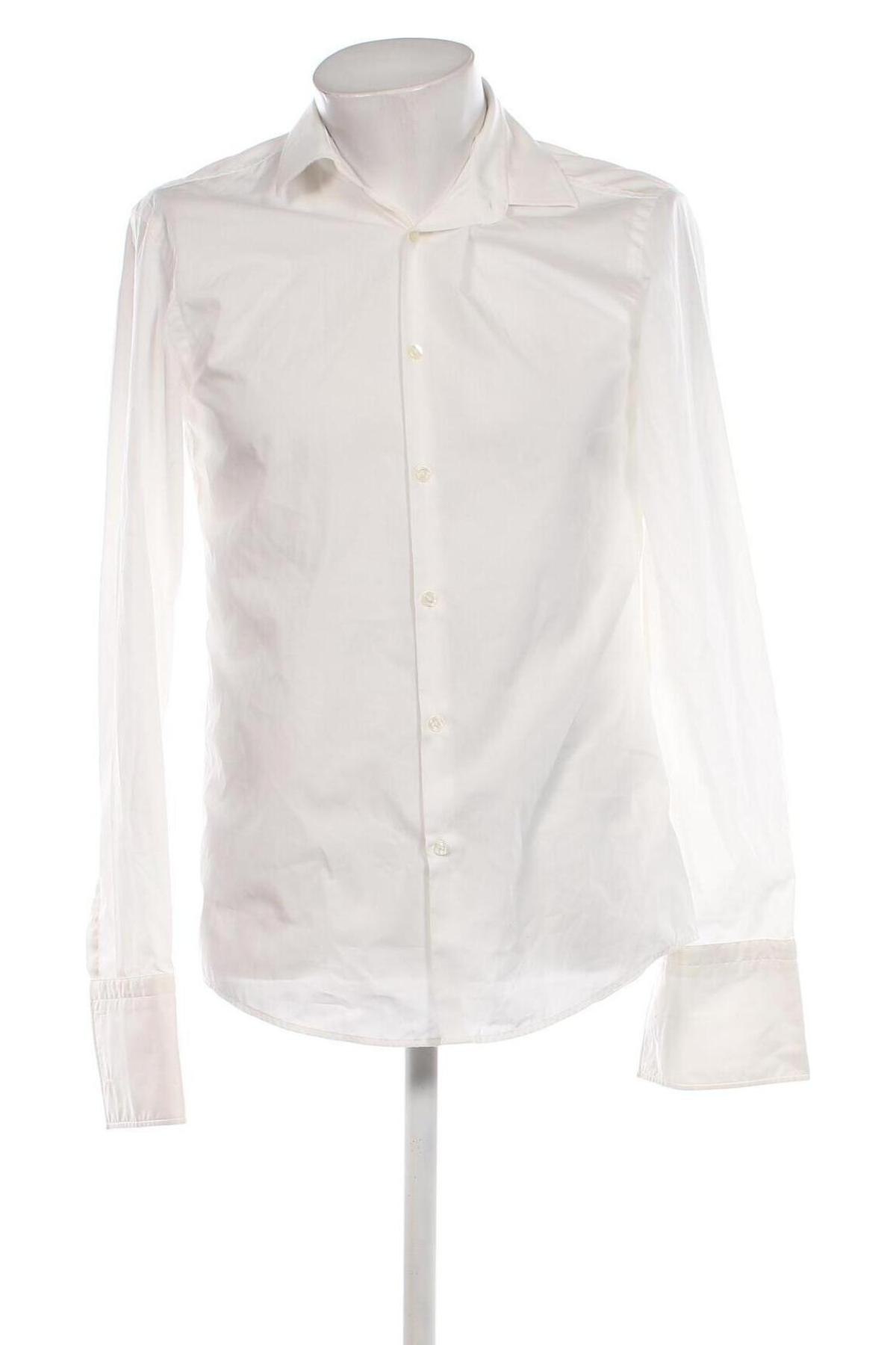 Herrenhemd BOSS, Größe M, Farbe Weiß, Preis 160,84 €