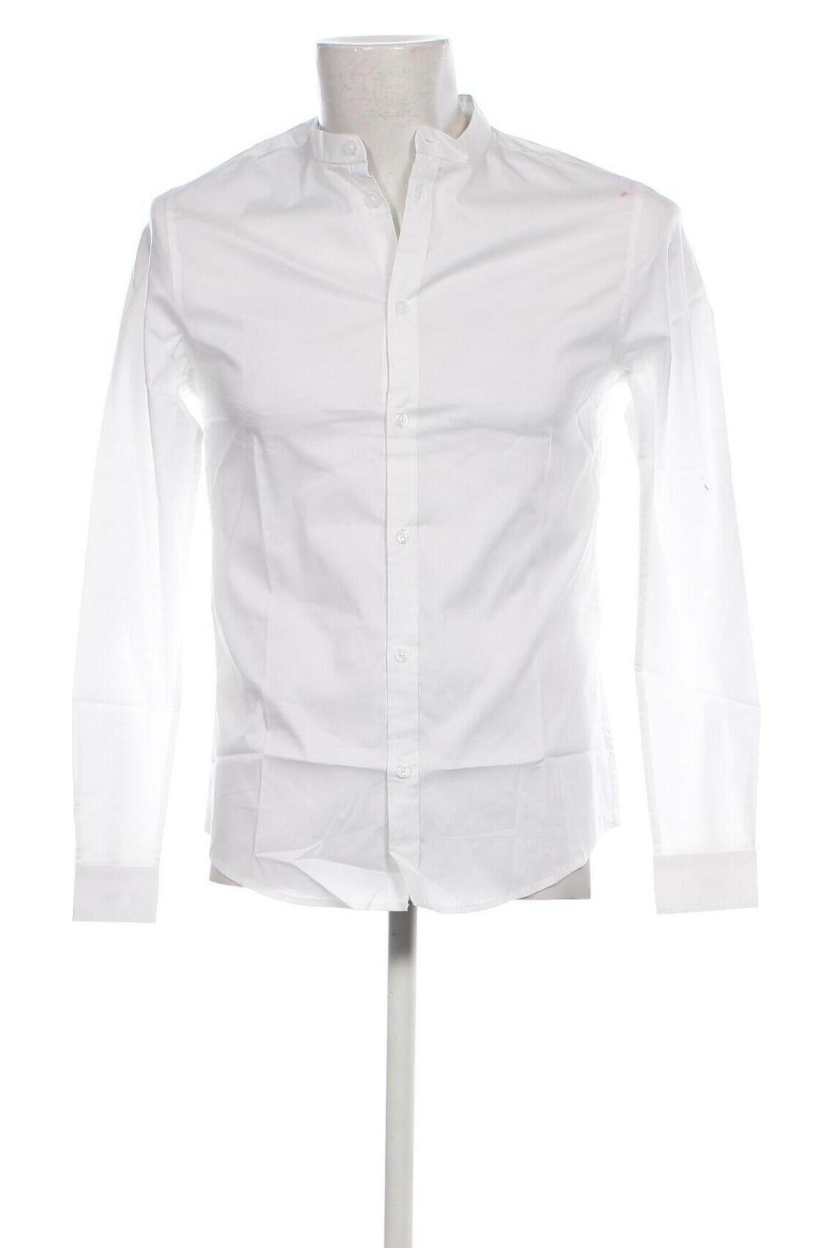 Herrenhemd Boohoo, Größe M, Farbe Weiß, Preis 11,86 €