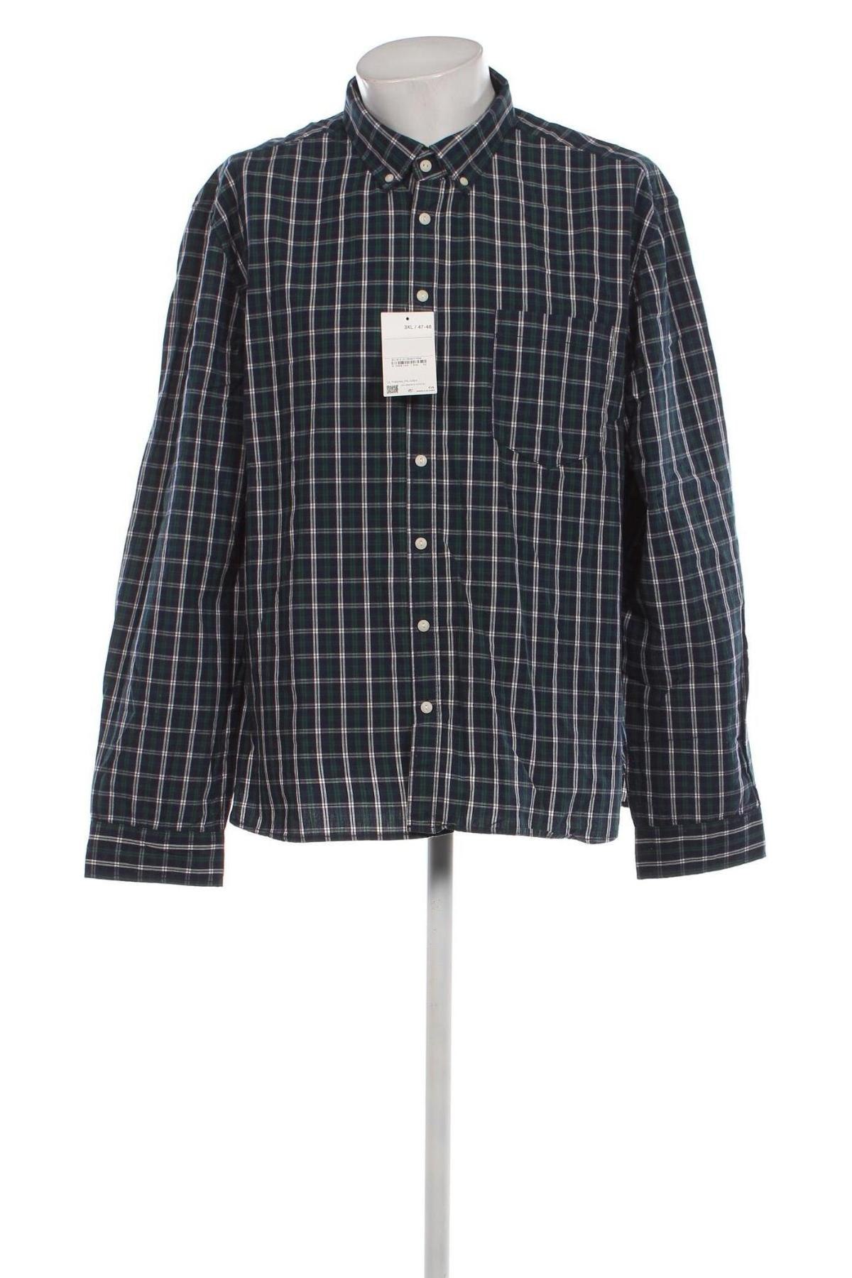 Herrenhemd C&A, Größe 3XL, Farbe Mehrfarbig, Preis 8,90 €