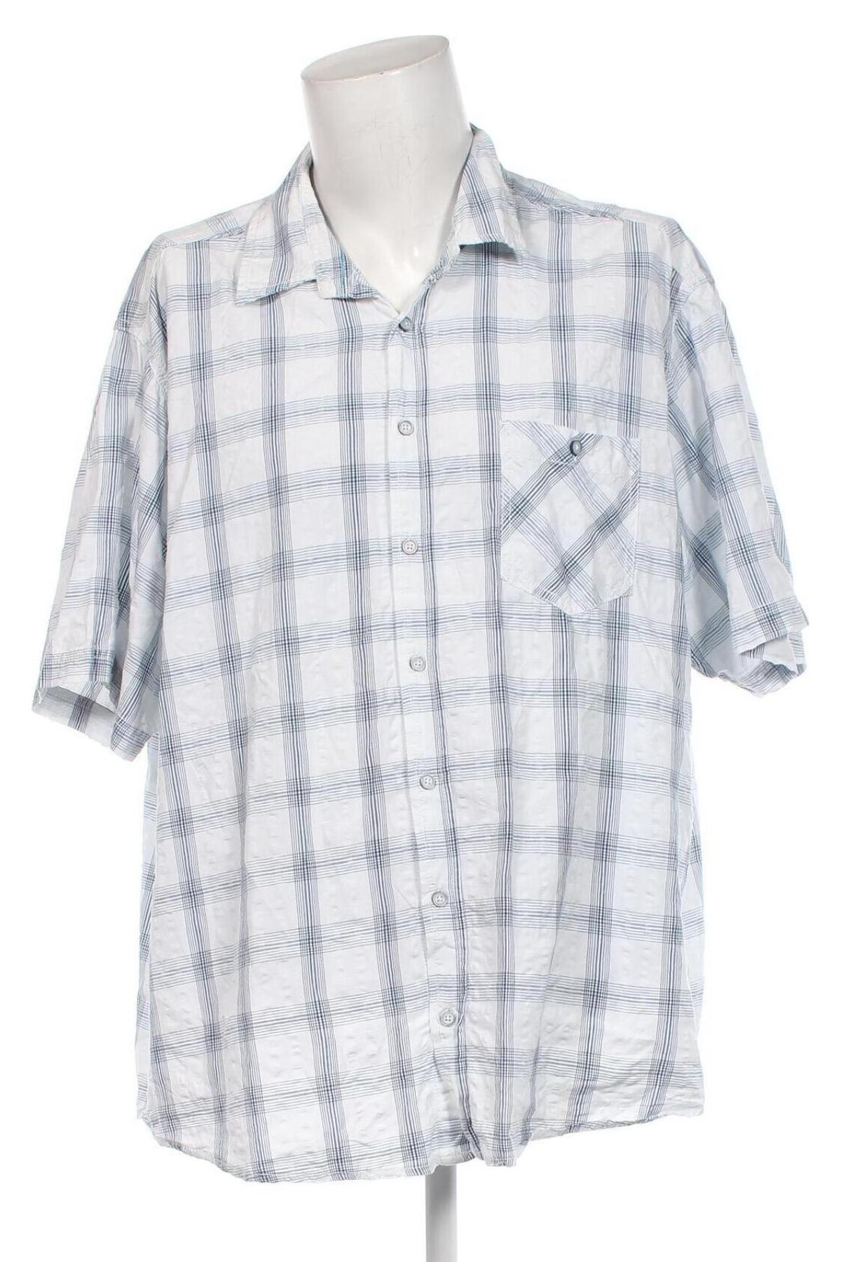 Ανδρικό πουκάμισο Canda, Μέγεθος 4XL, Χρώμα Πολύχρωμο, Τιμή 12,56 €
