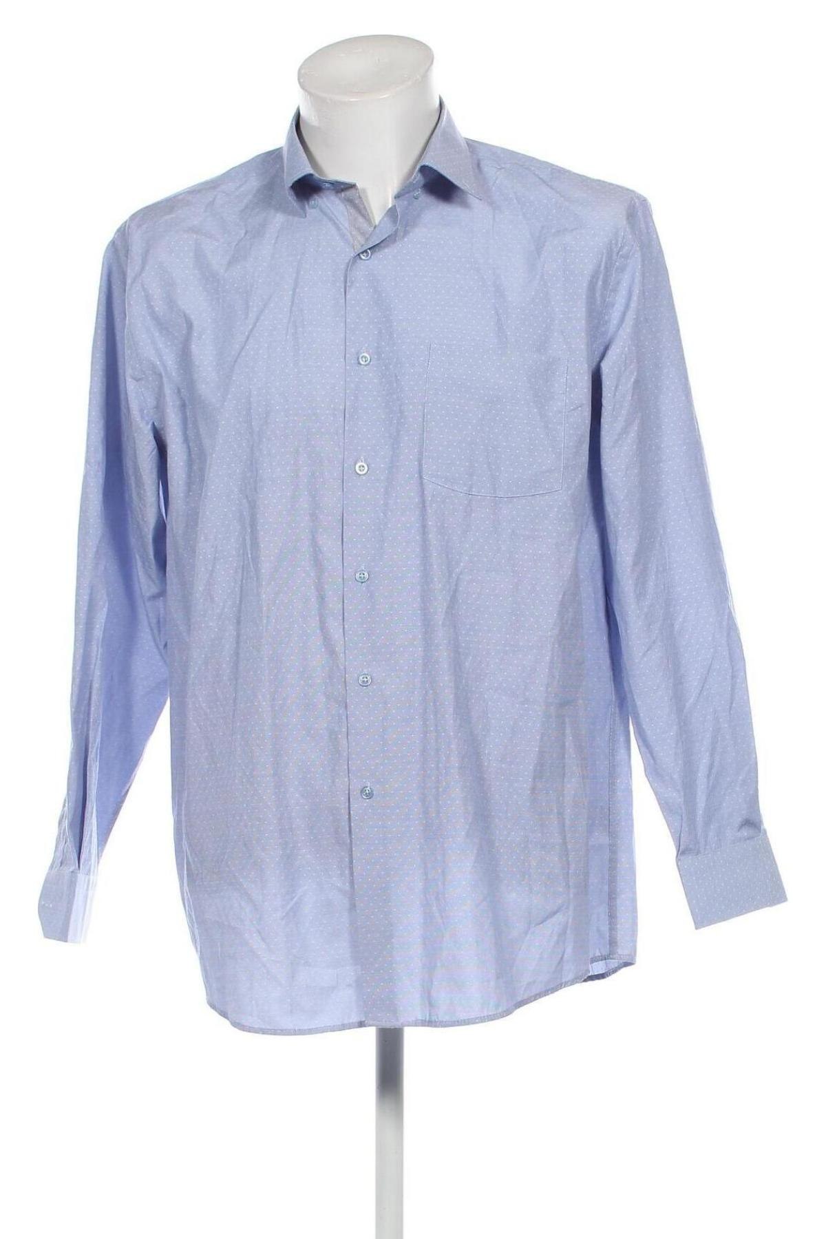 Herrenhemd Carnet, Größe L, Farbe Blau, Preis 9,57 €