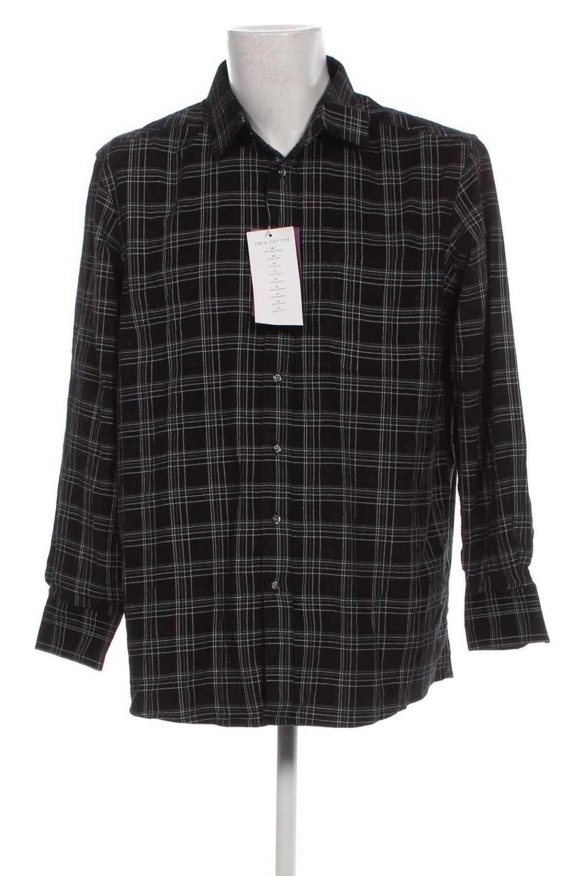 Мъжка риза Charles Vogele, Размер XL, Цвят Черен, Цена 25,30 лв.