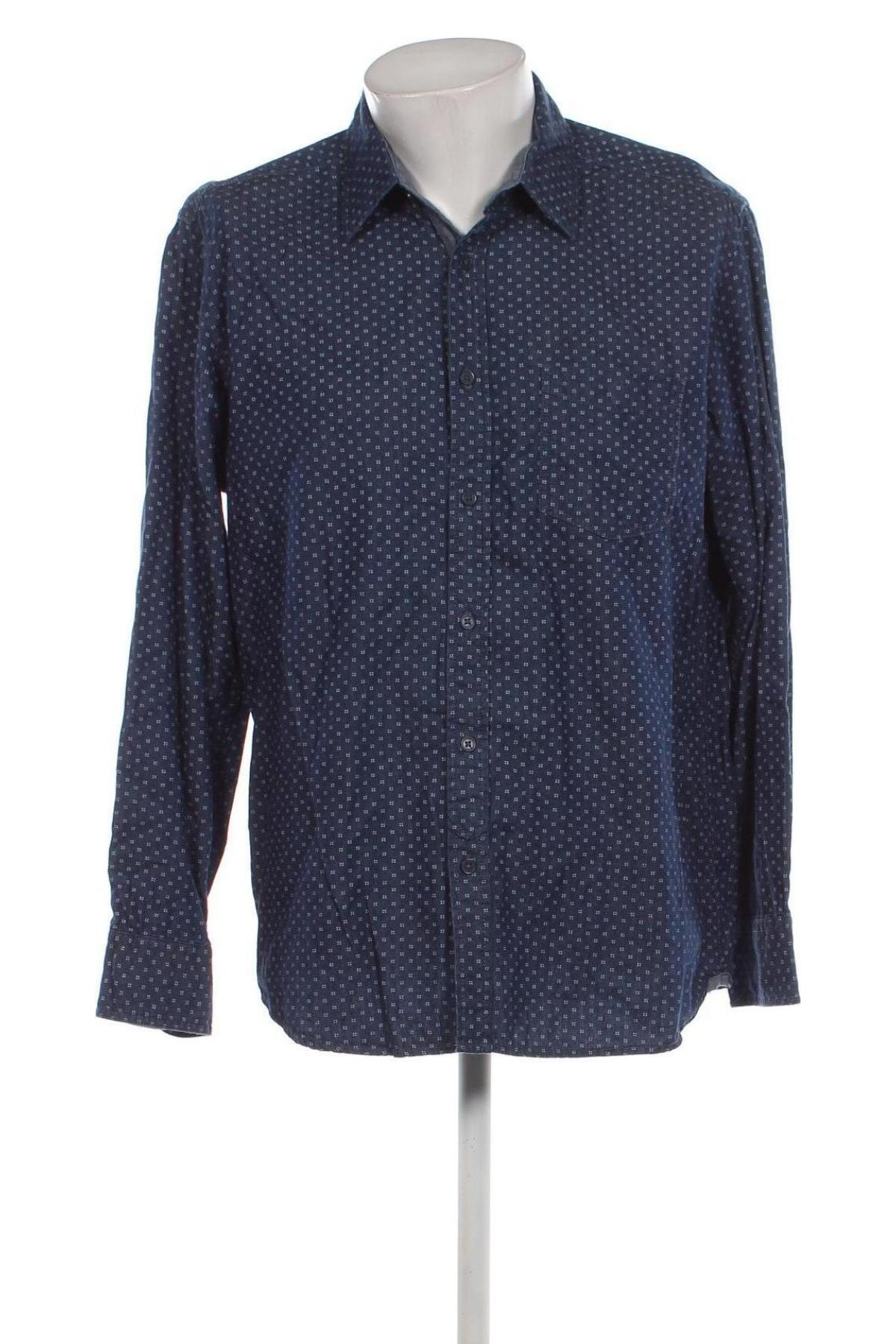 Ανδρικό πουκάμισο Charles Vogele, Μέγεθος XL, Χρώμα Μπλέ, Τιμή 8,45 €