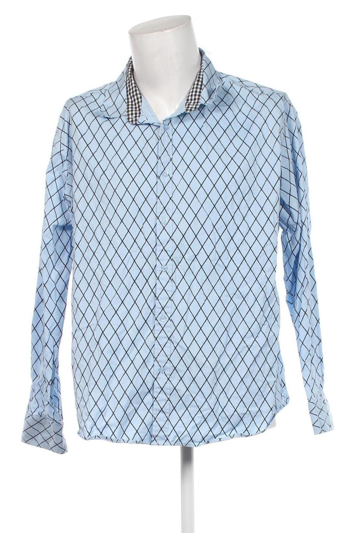 Ανδρικό πουκάμισο Coofandy, Μέγεθος XXL, Χρώμα Μπλέ, Τιμή 10,76 €