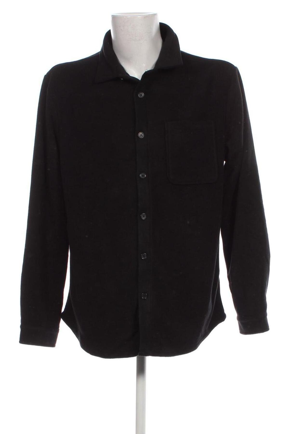 Ανδρικό πουκάμισο Dan Fox X About You, Μέγεθος L, Χρώμα Μαύρο, Τιμή 23,81 €