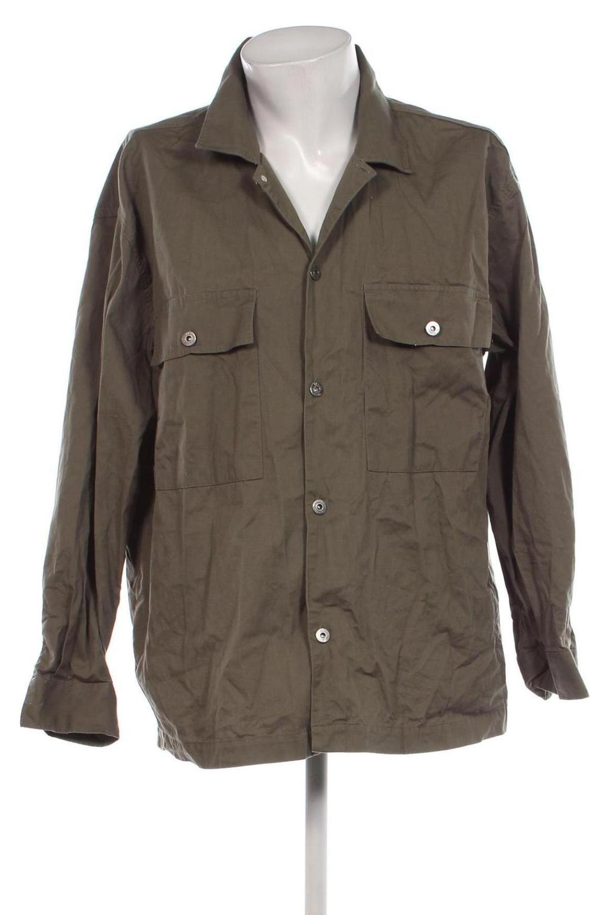 Herrenhemd Defacto, Größe XL, Farbe Grün, Preis 8,46 €