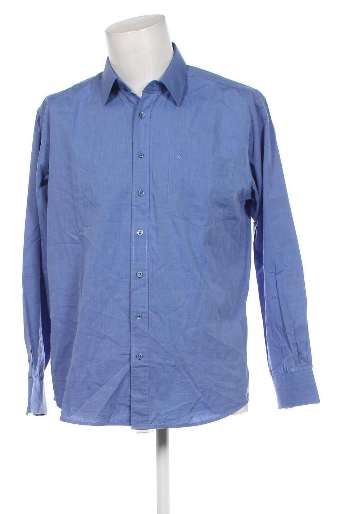 Herrenhemd Digel, Größe L, Farbe Blau, Preis 11,83 €