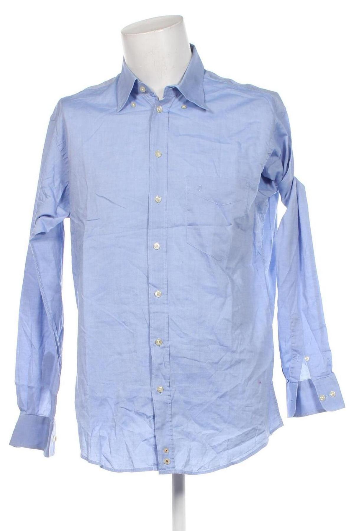 Мъжка риза Digel, Размер L, Цвят Син, Цена 34,00 лв.