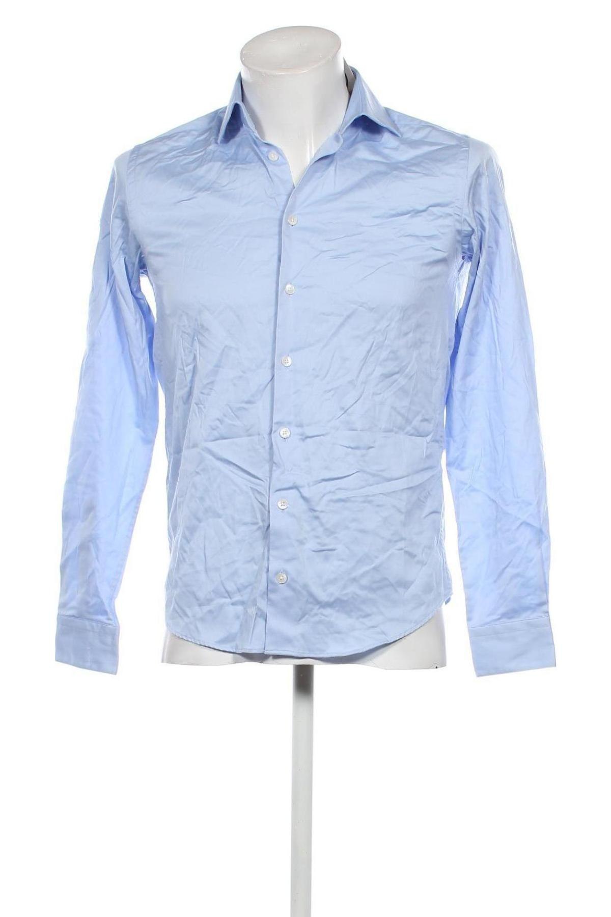 Pánská košile  Dressmann, Velikost S, Barva Modrá, Cena  271,00 Kč