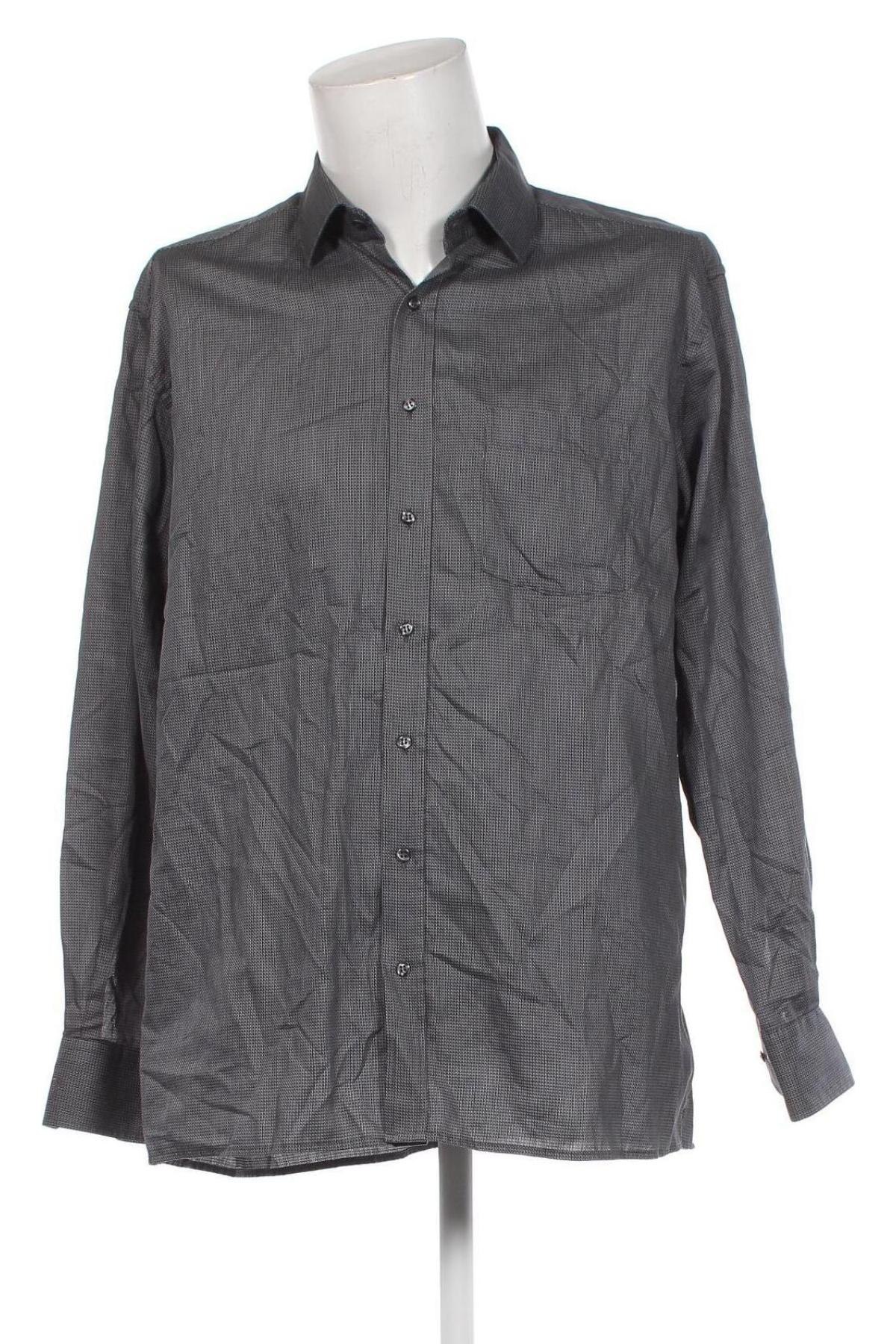 Ανδρικό πουκάμισο Eterna  Excellent, Μέγεθος XL, Χρώμα Γκρί, Τιμή 12,62 €