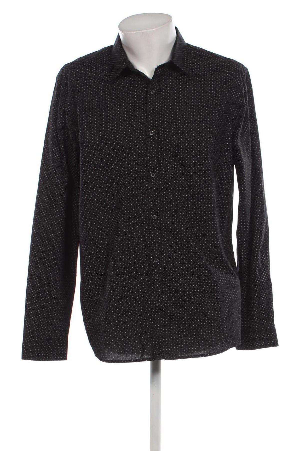 Мъжка риза F&F, Размер XL, Цвят Черен, Цена 16,53 лв.