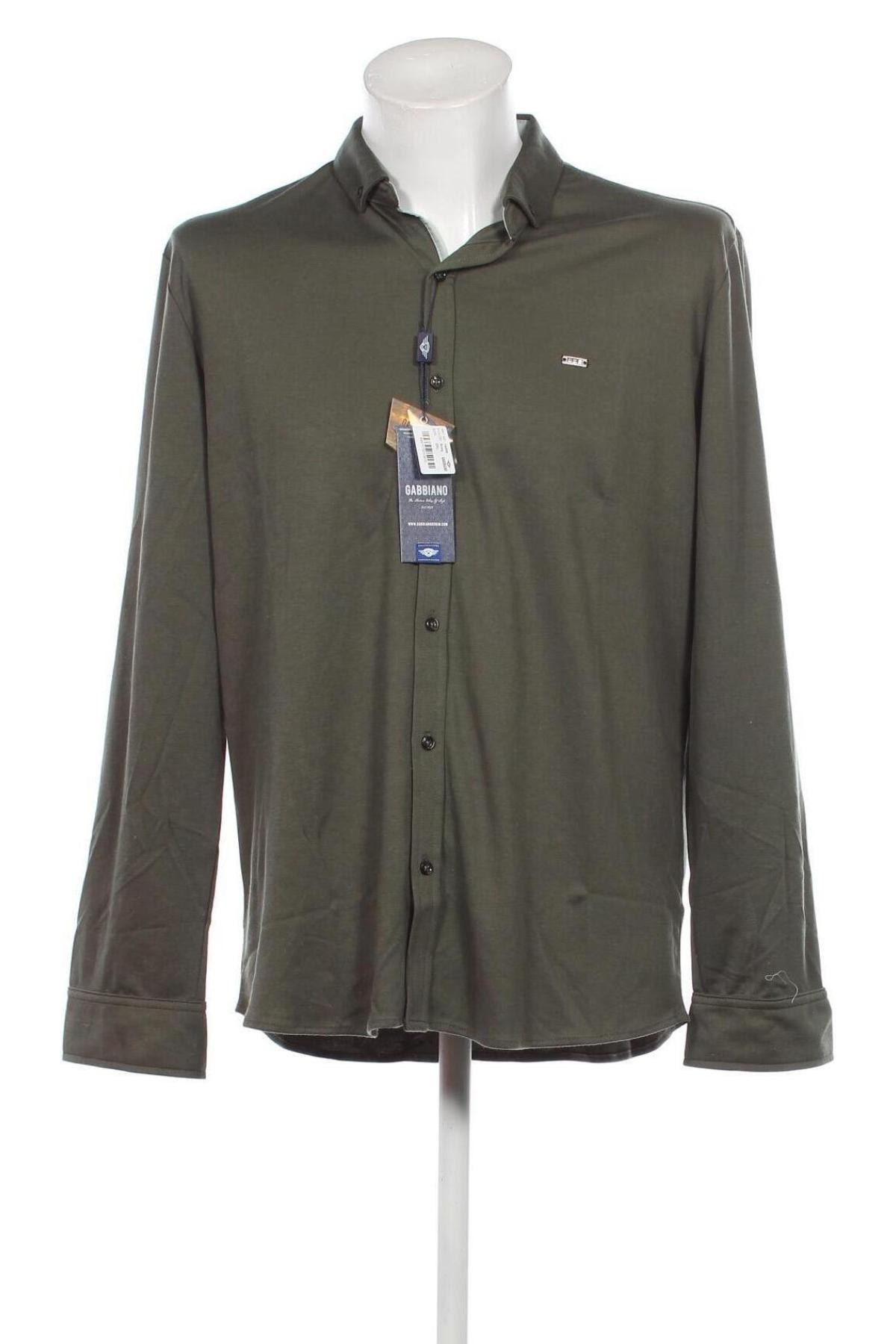 Ανδρικό πουκάμισο Gabbiano, Μέγεθος XXL, Χρώμα Πράσινο, Τιμή 29,77 €