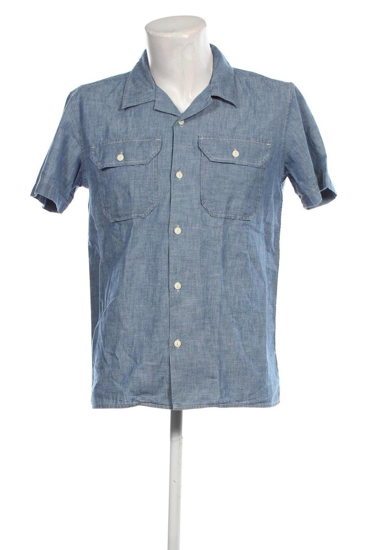 Ανδρικό πουκάμισο Gap, Μέγεθος S, Χρώμα Μπλέ, Τιμή 17,86 €