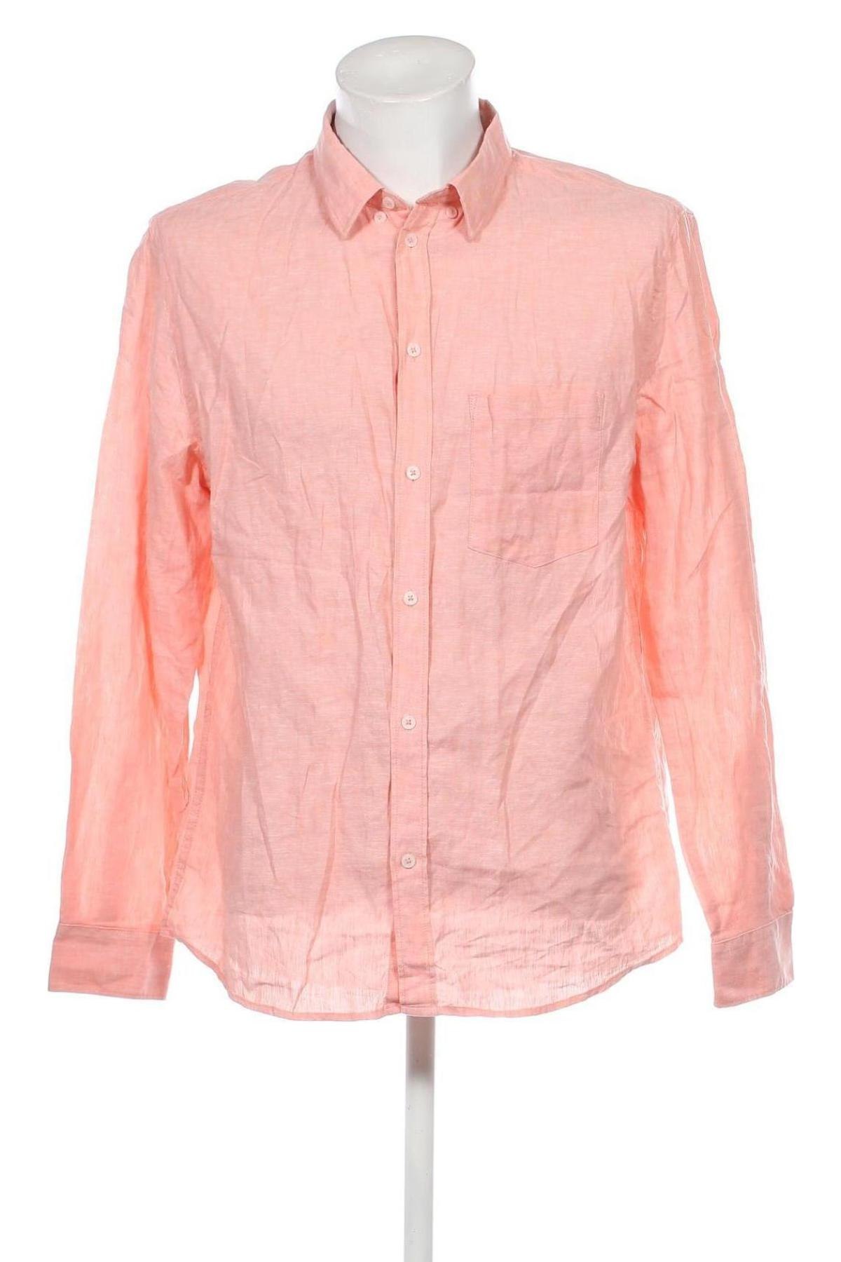 Herrenhemd H&M, Größe XL, Farbe Rosa, Preis € 12,11