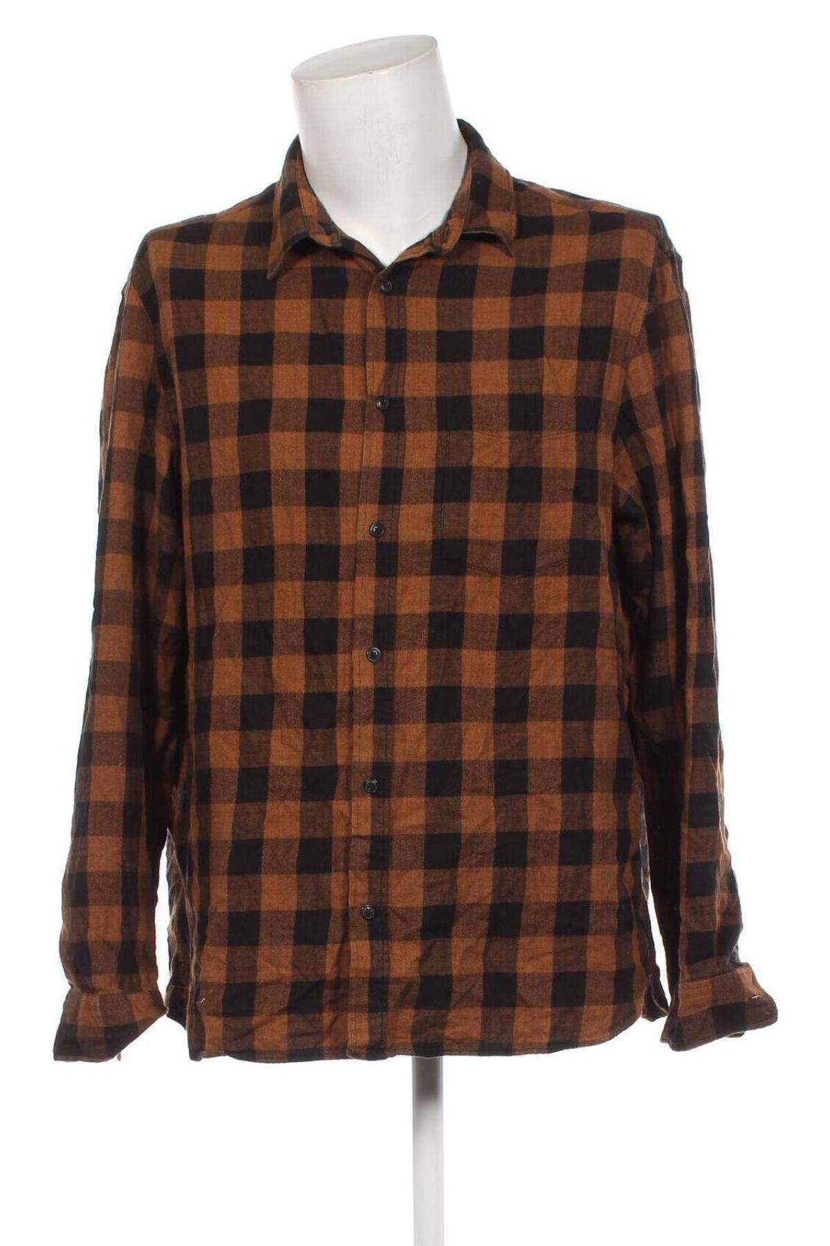 Ανδρικό πουκάμισο H&M, Μέγεθος XL, Χρώμα Πολύχρωμο, Τιμή 9,87 €
