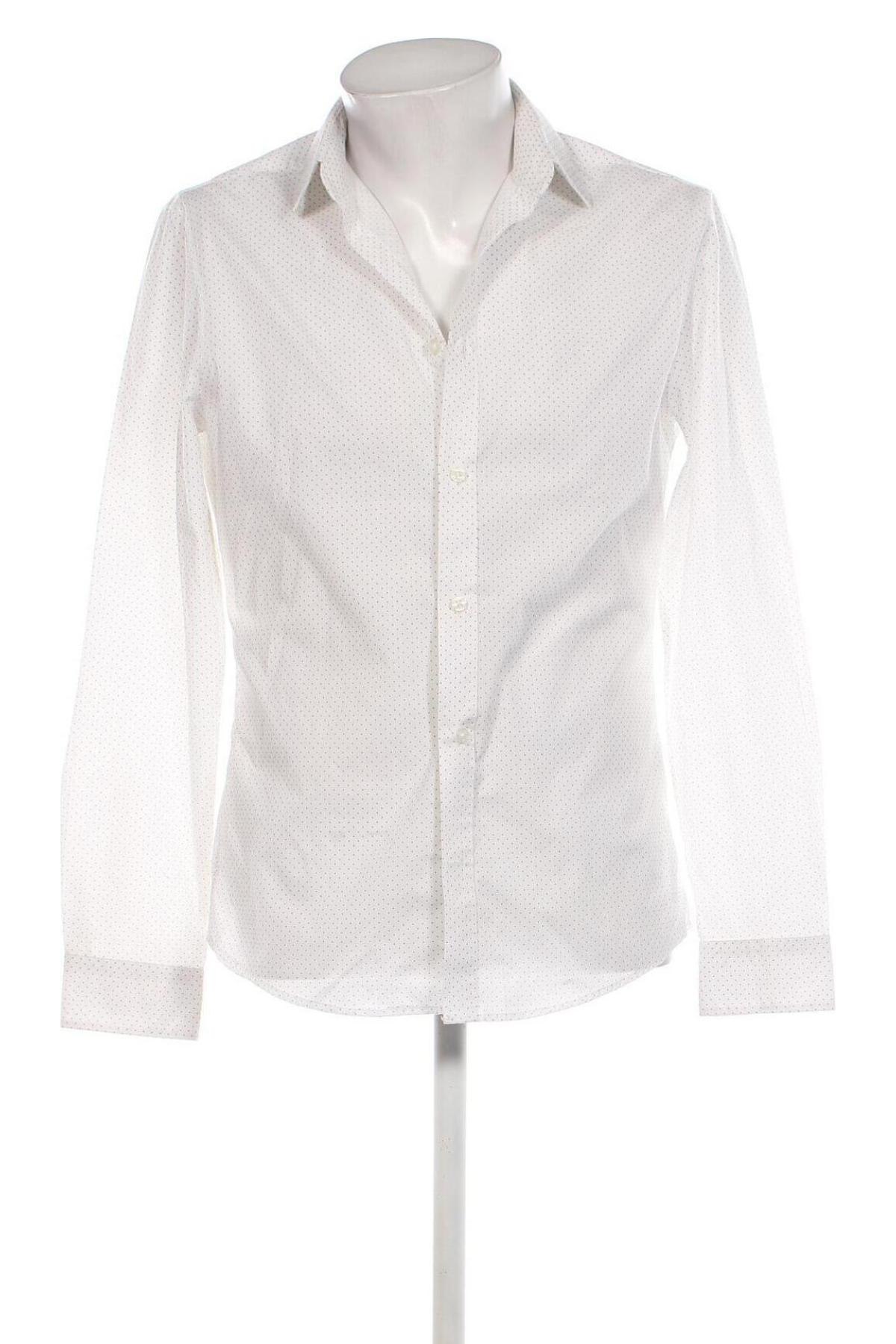 Ανδρικό πουκάμισο H&M, Μέγεθος M, Χρώμα Λευκό, Τιμή 17,98 €