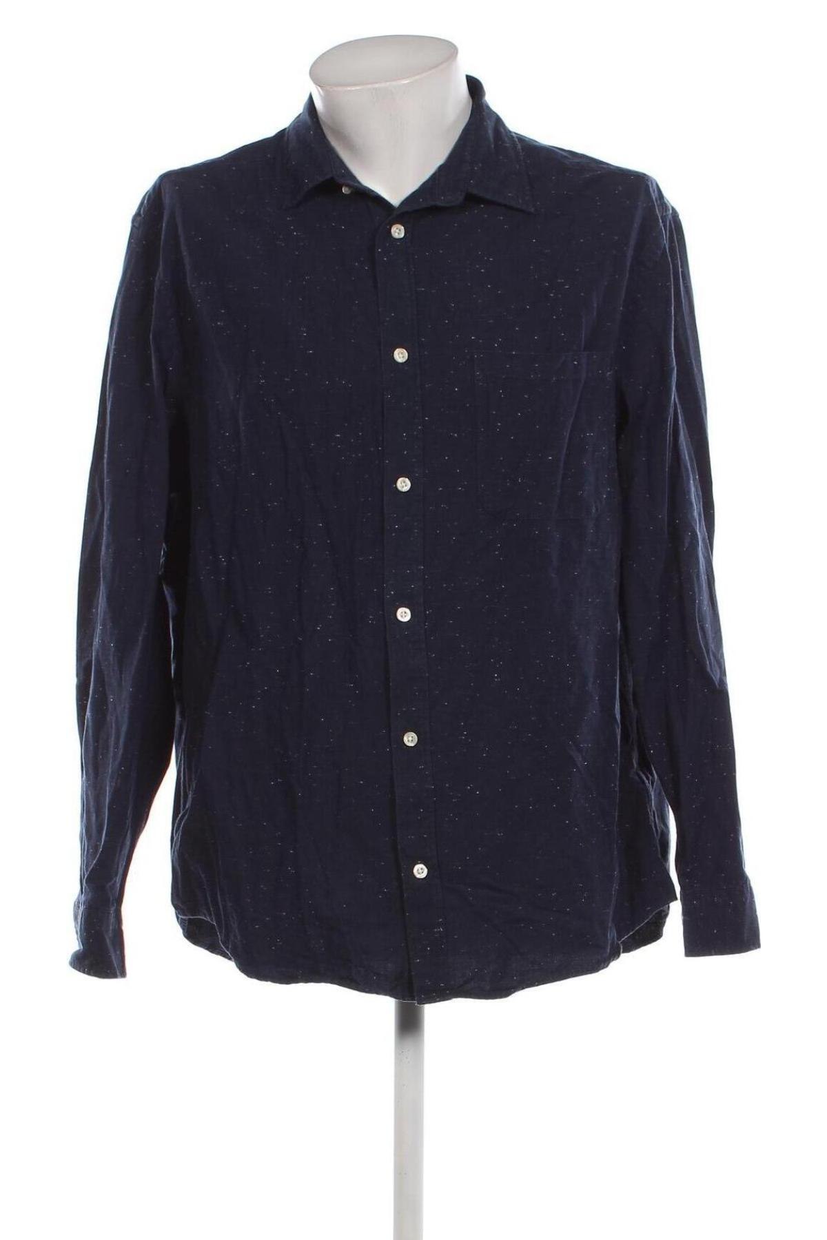 Ανδρικό πουκάμισο H&M, Μέγεθος XL, Χρώμα Μπλέ, Τιμή 8,90 €
