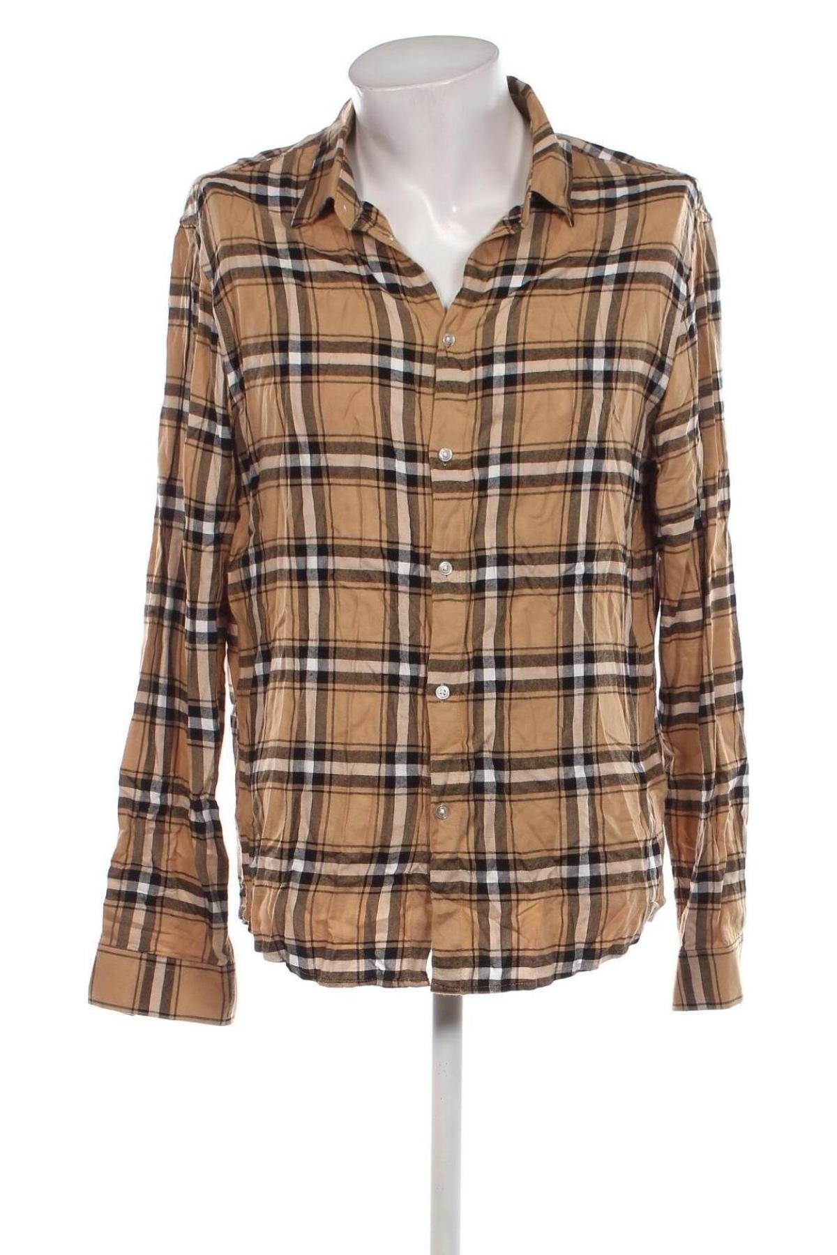 Ανδρικό πουκάμισο H&M, Μέγεθος L, Χρώμα Πολύχρωμο, Τιμή 8,90 €