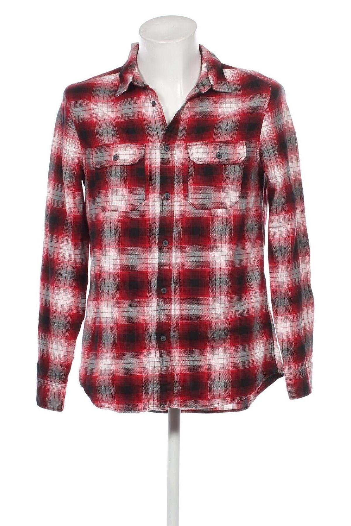 Pánská košile  H&M Divided, Velikost M, Barva Červená, Cena  367,00 Kč