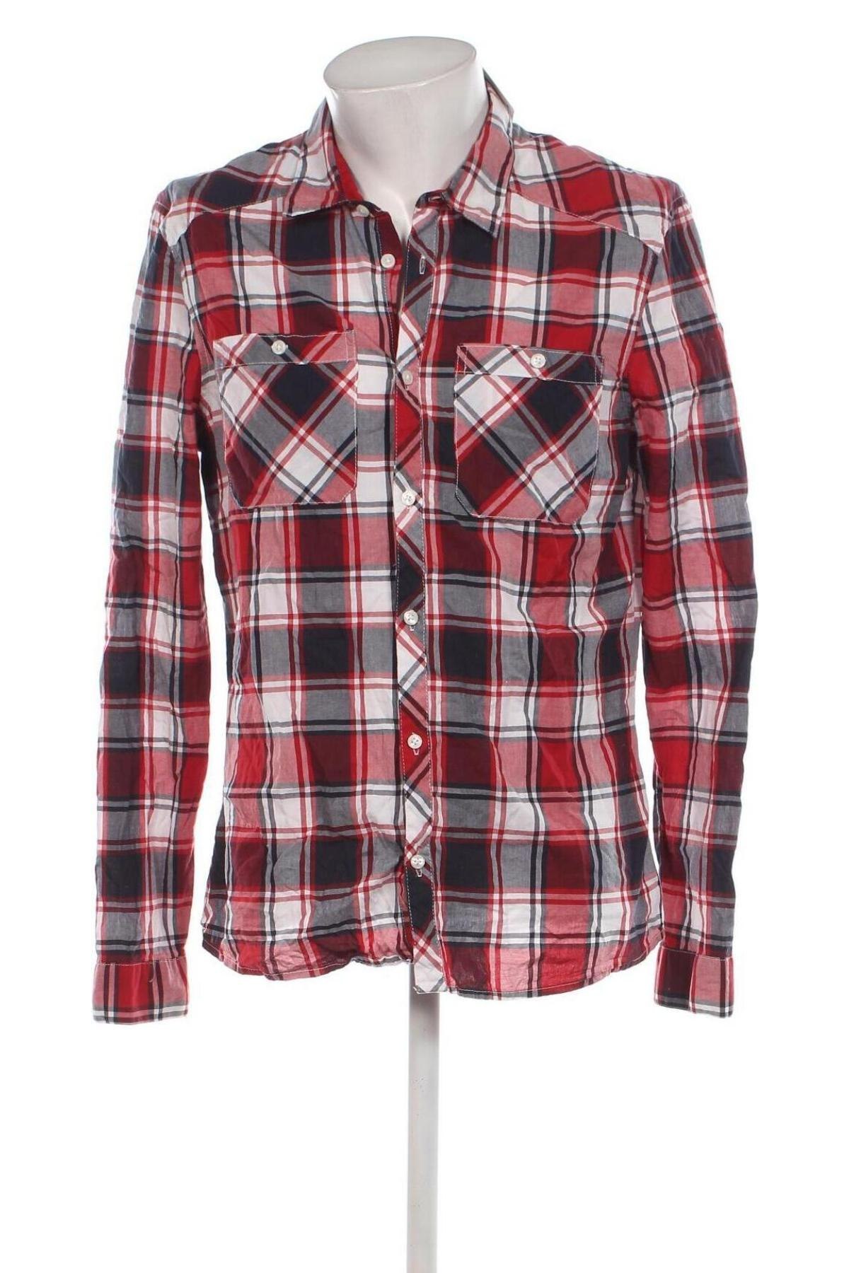 Ανδρικό πουκάμισο H&M Divided, Μέγεθος L, Χρώμα Πολύχρωμο, Τιμή 8,97 €