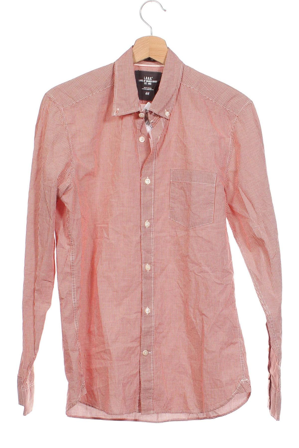 Мъжка риза H&M L.O.G.G., Размер S, Цвят Многоцветен, Цена 14,50 лв.