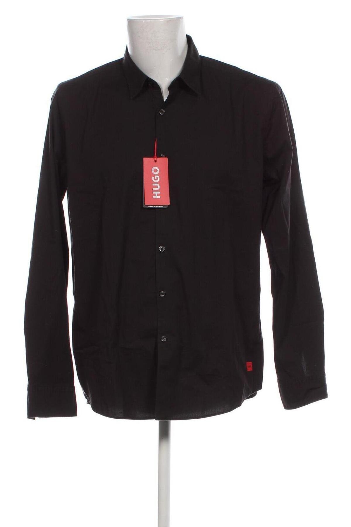 Pánská košile  Hugo Boss, Velikost XXL, Barva Černá, Cena  2 974,00 Kč