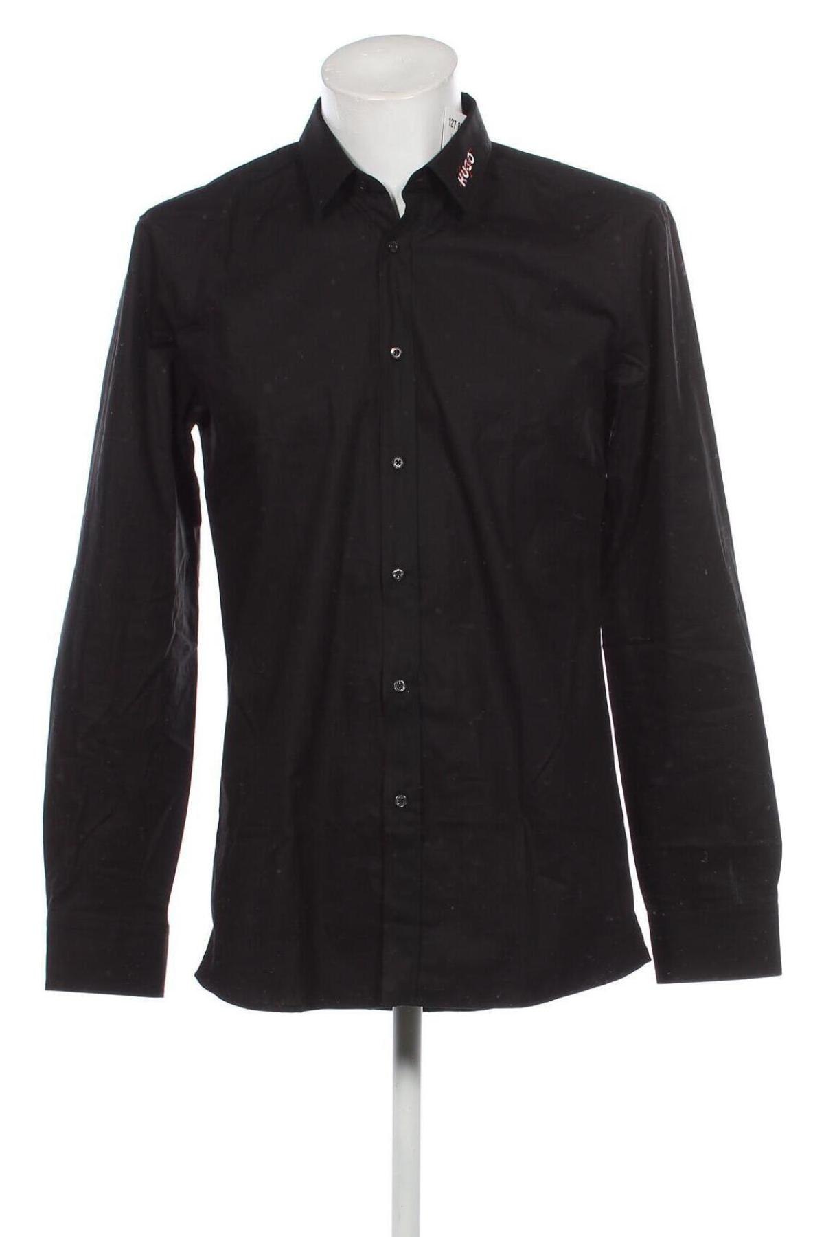 Pánská košile  Hugo Boss, Velikost L, Barva Černá, Cena  1 849,00 Kč